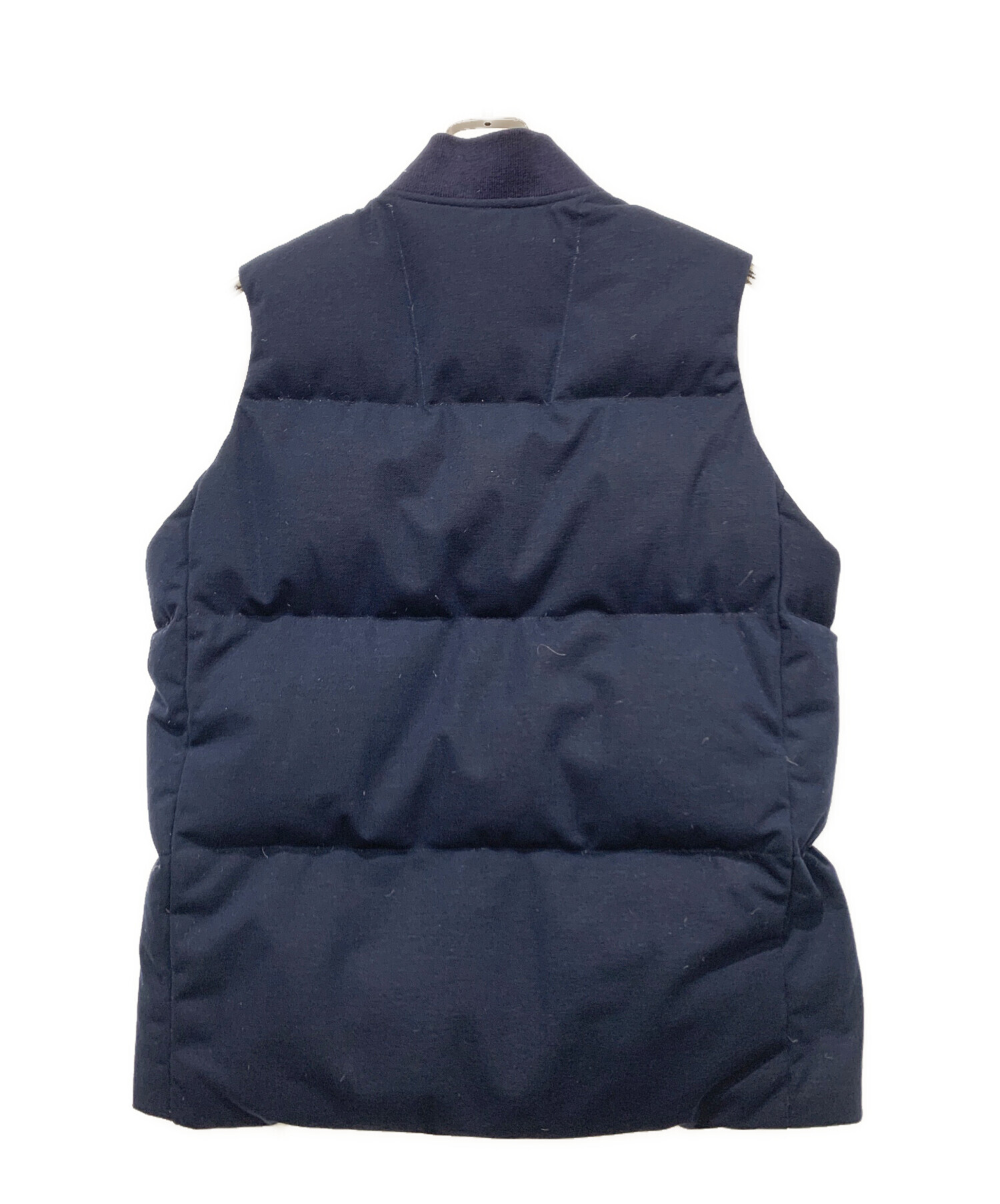 中古・古着通販】LACOSTE (ラコステ) ピケダウンベスト ネイビー