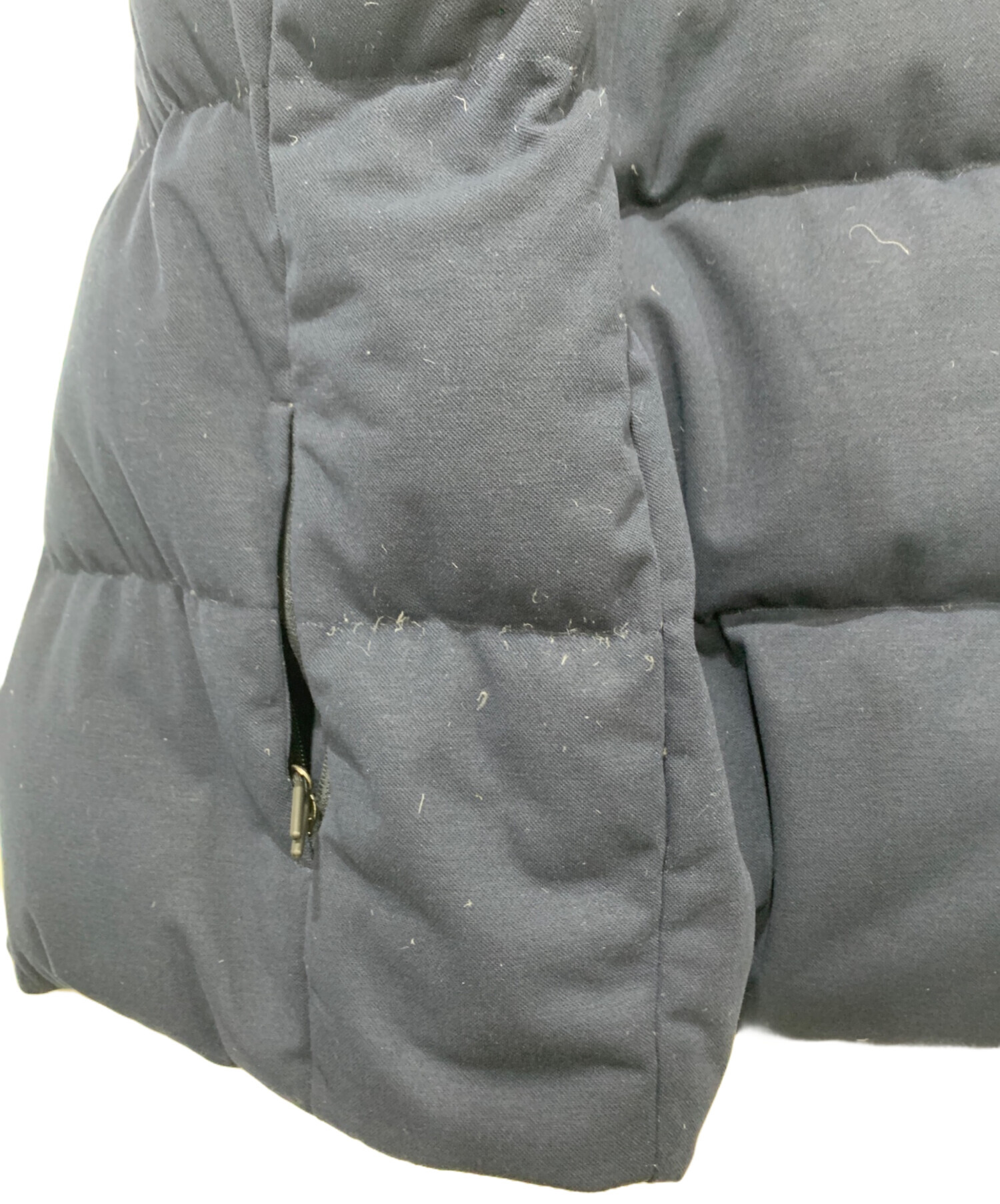 中古・古着通販】LACOSTE (ラコステ) ピケダウンベスト ネイビー