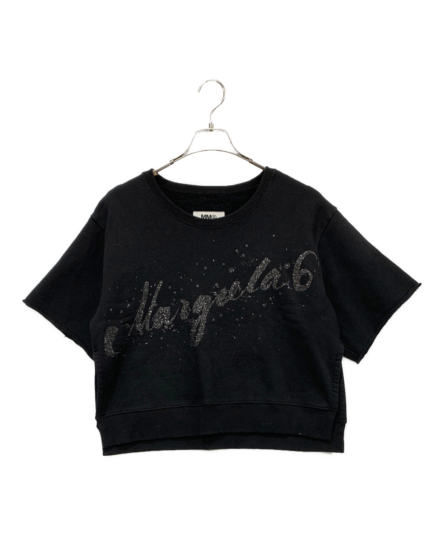 み*く様 50s 60s 半袖スウェット　黒　サンフェード 中古・古着通販】MM6 Maison Margiela (エムエムシックスメゾン