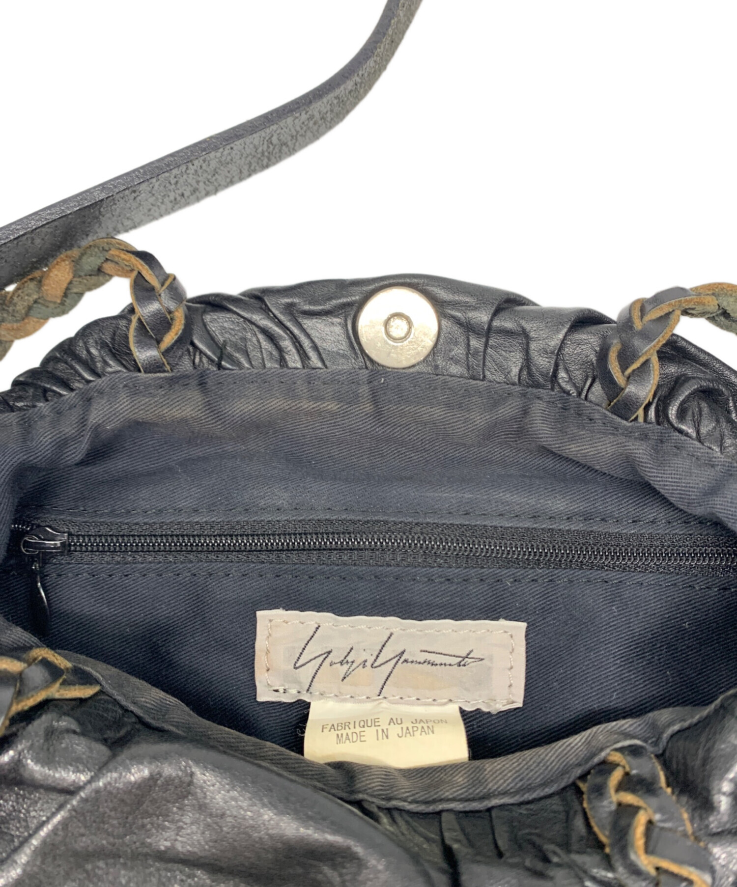 中古・古着通販】YOHJI YAMAMOTO (ヨウジヤマモト) レザーショルダー