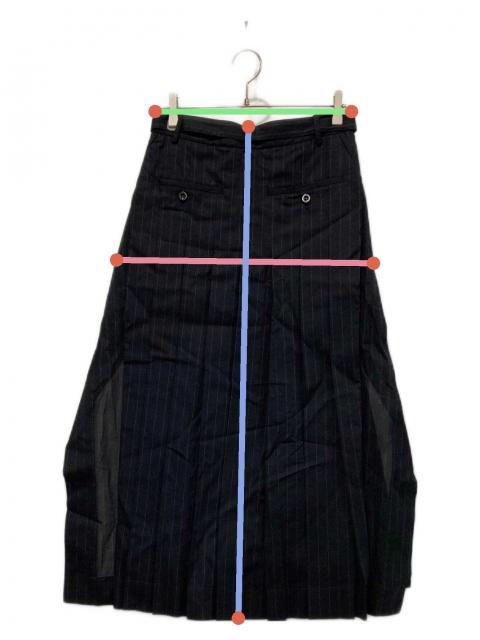 中古・古着通販】sacai (サカイ) 25SS High Twist Voile Skirt