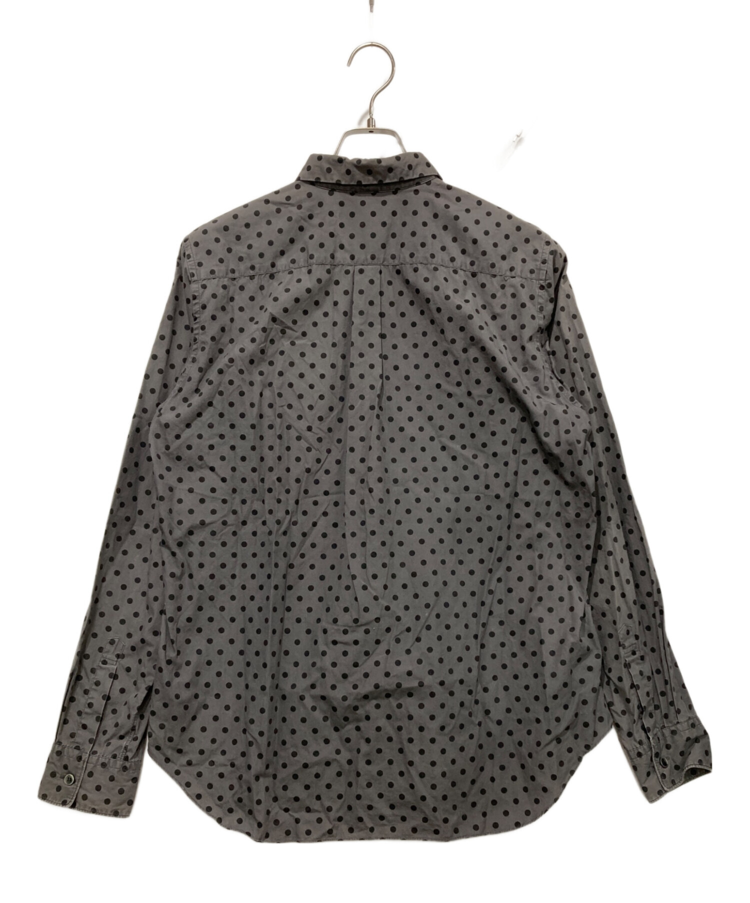 BLACK COMME des GARCONS 長袖シャツ ブラック M 中古・古着通販】BLACK COMME des GARCONS (ブラックコムデギャルソン