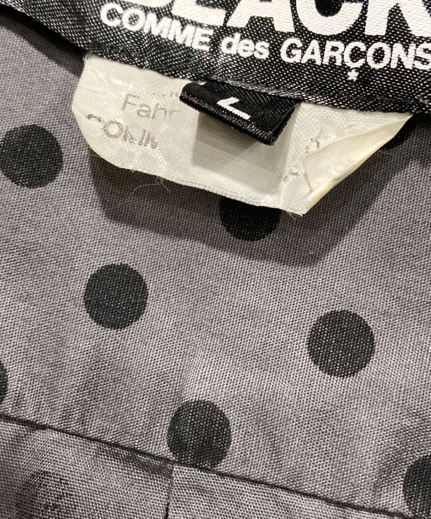 中古・古着通販】BLACK COMME des GARCONS (ブラックコムデギャルソン