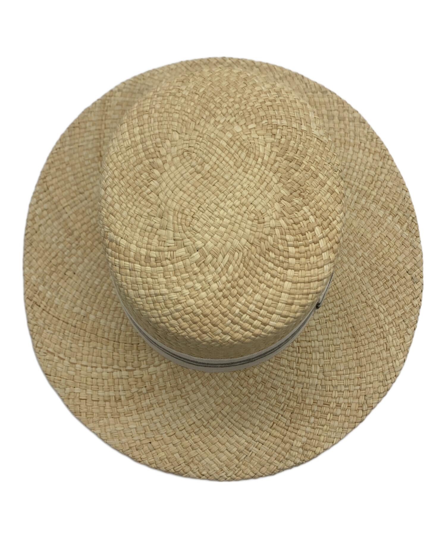 中古・古着通販】STETSON (ステットソン) ストローハット アイボリー