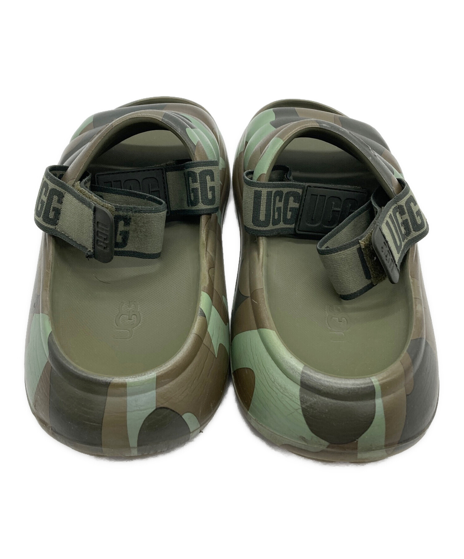 中古・古着通販】UGG (アグ) サンダル グリーン サイズ:SIZE FREE