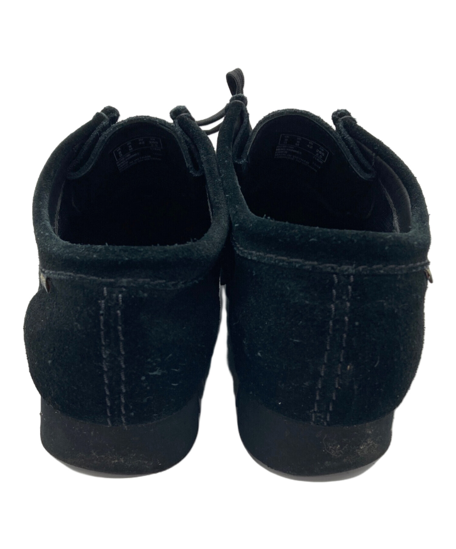 中古・古着通販】CLARKS (クラークス) ワラビーシューズ ブラック