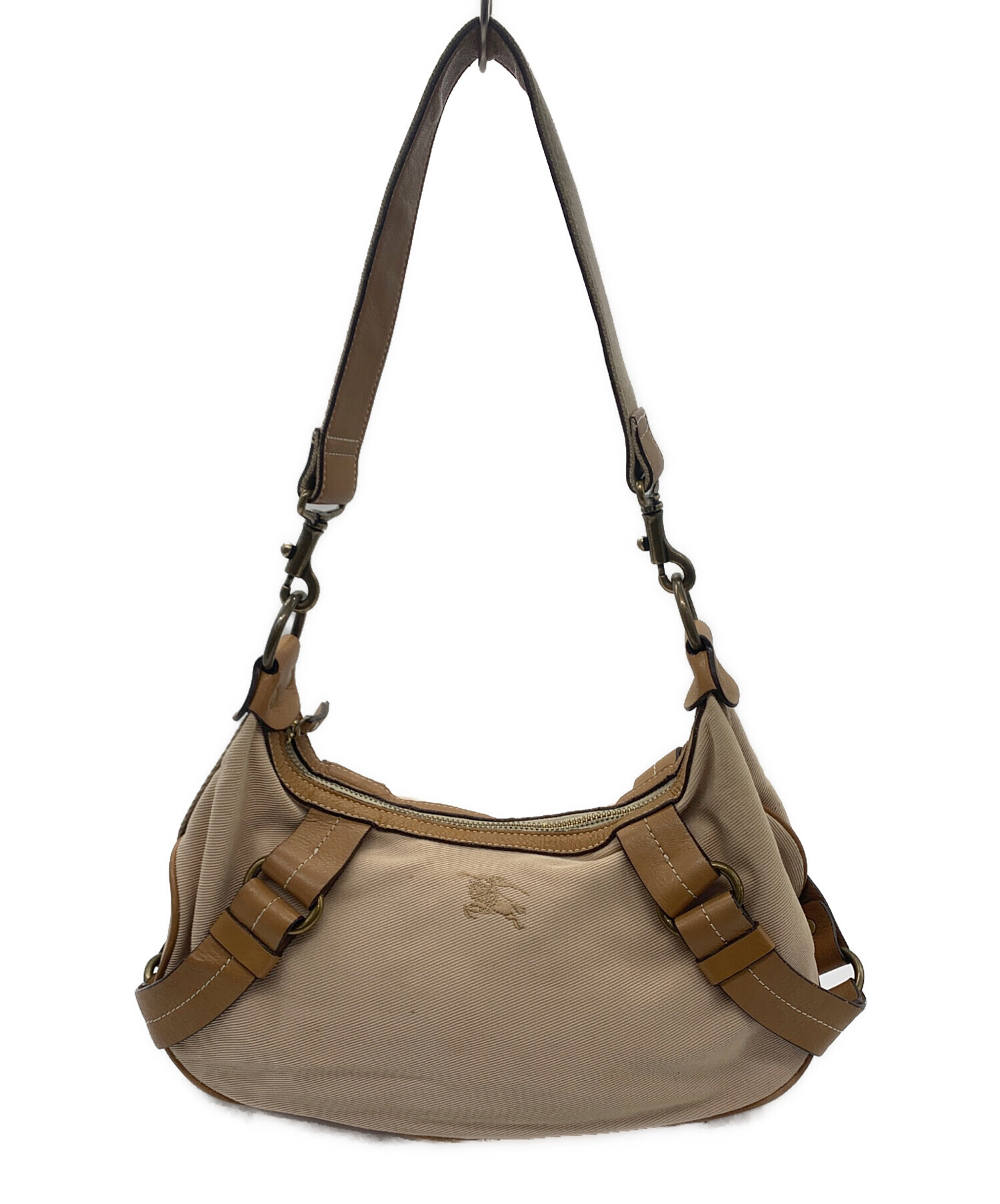 BURBERRY BLUE LABEL ショルダーバッグ ベージュ 中古・古着通販】BURBERRY BLUE LABEL (バーバリー ブルー レーベル