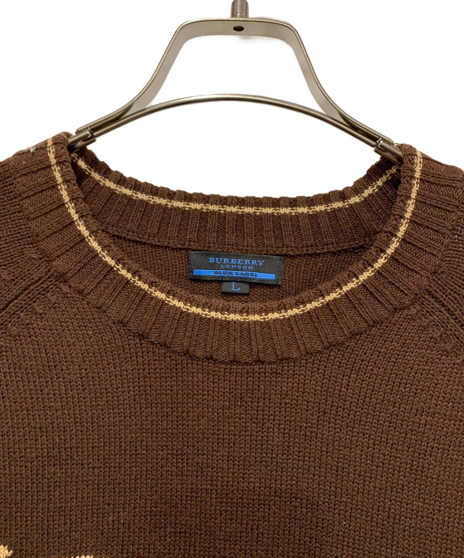 中古・古着通販】BURBERRY LONDON (バーバリーロンドン) 古着ニット