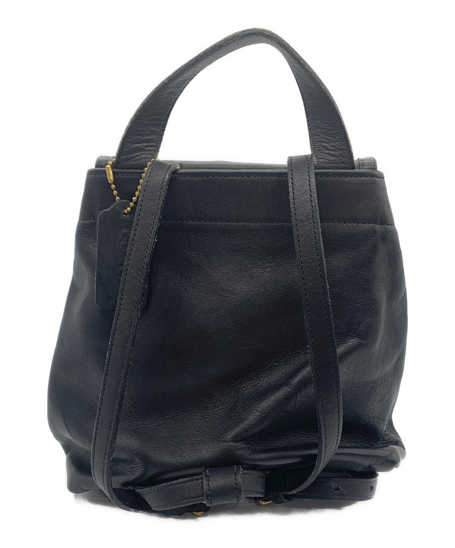 中古・古着通販】COACH (コーチ) リュック ブラック｜ブランド・古着
