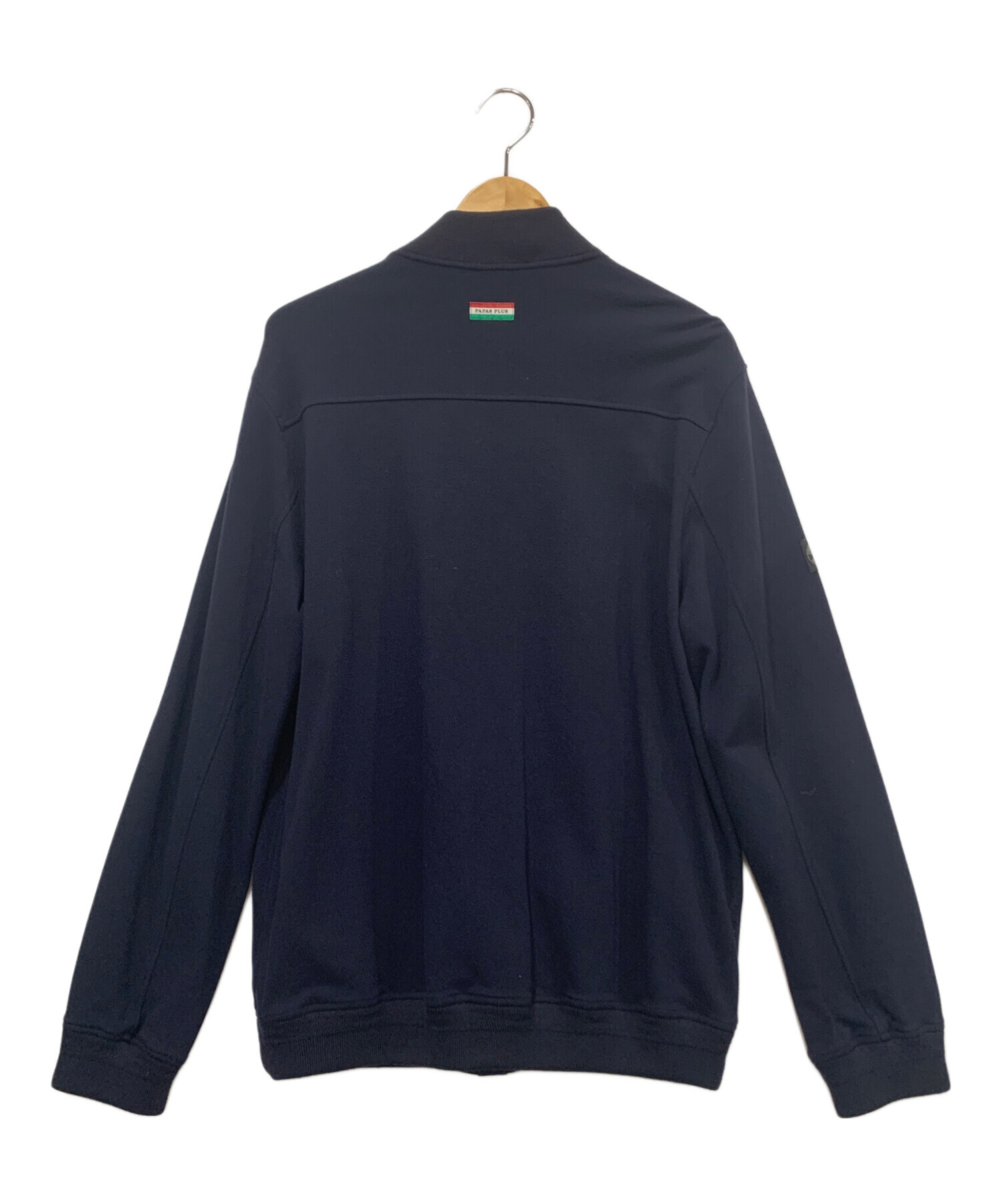 中古・古着通販】PAPAS PLUS (パパスプラス) ブルゾン ネイビー サイズ