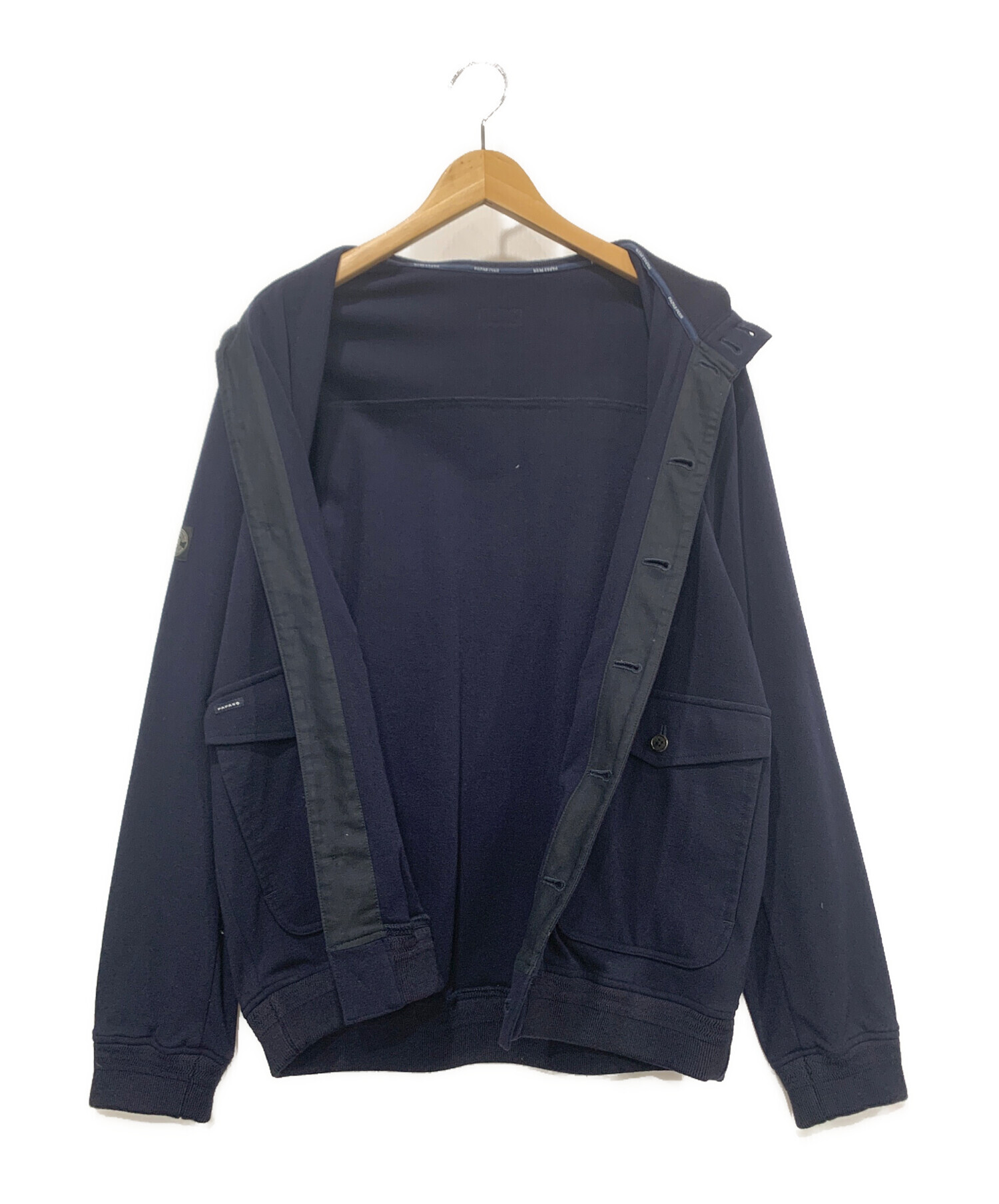 中古・古着通販】PAPAS PLUS (パパスプラス) ブルゾン ネイビー サイズ