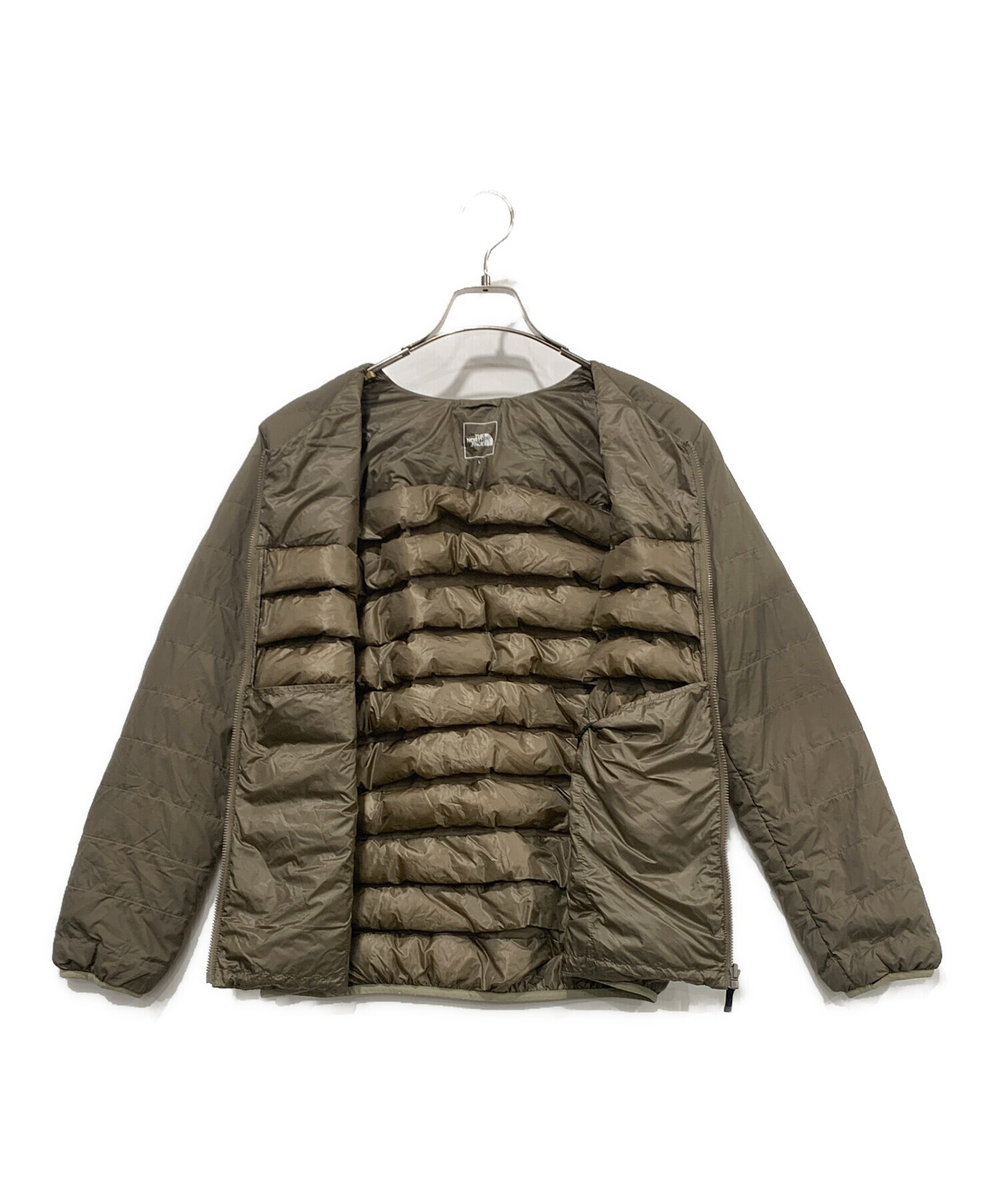 2015年モデルTHE NORTH FACE ダウンカーディガン 茶M 中古・古着通販】THE NORTH FACE (ザ ノース フェイス) ダウン