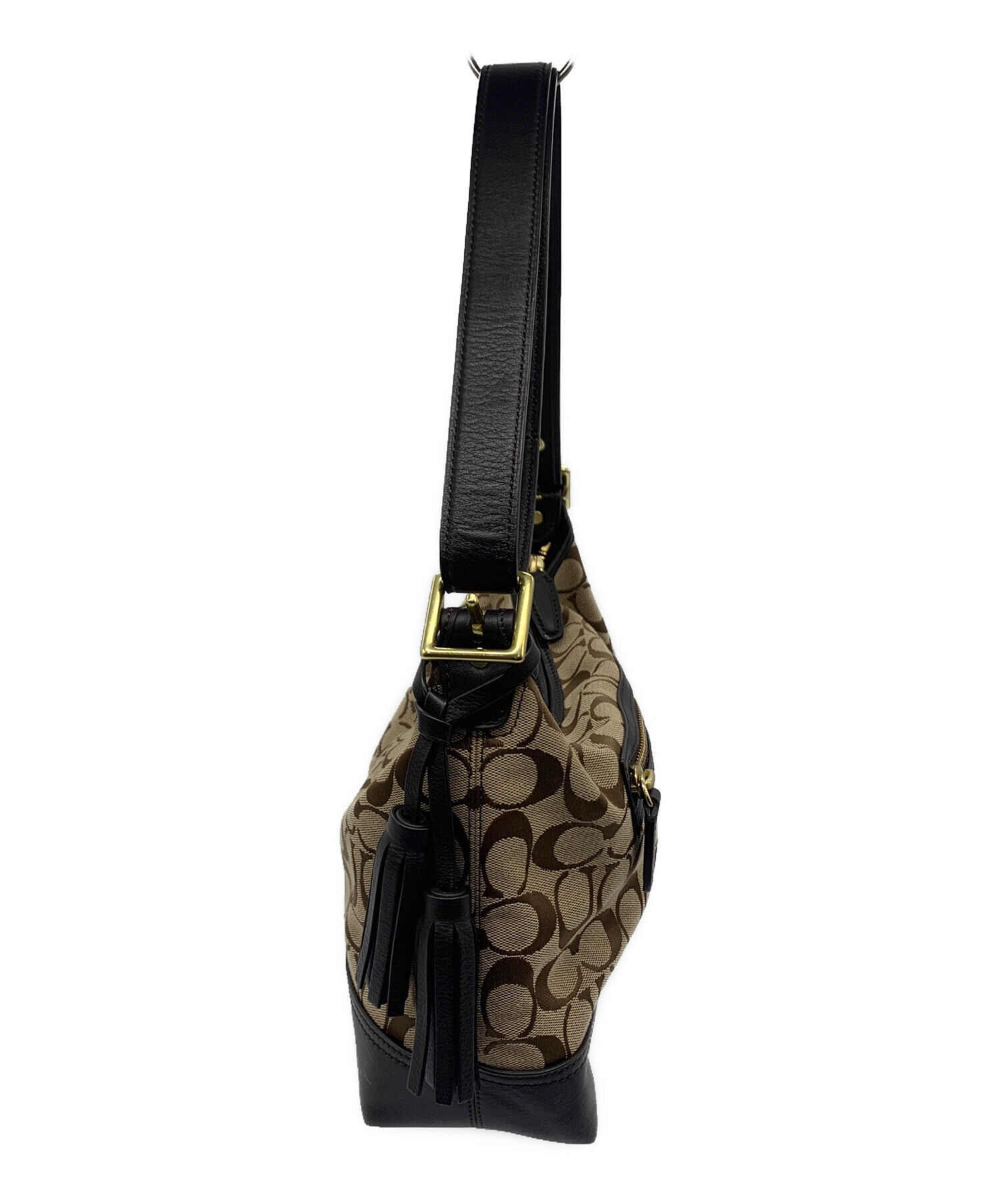中古・古着通販】COACH (コーチ) ワンショルダーバッグ ブラウン
