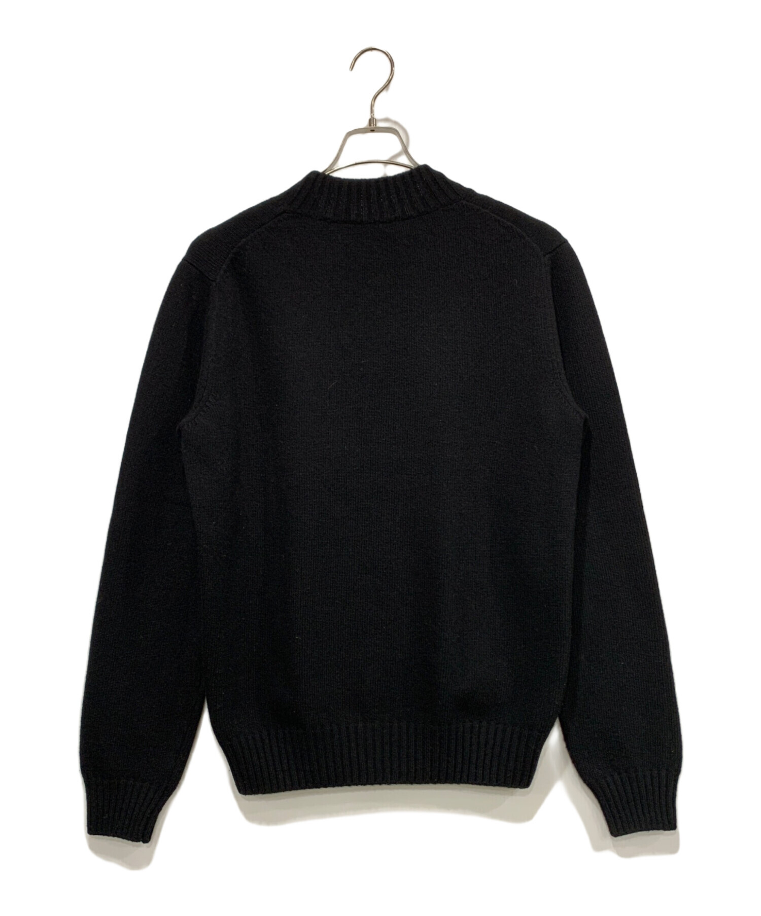 ドルチェ&ガッパーナ　ニット　ブラック　イタリア製　サイズ48 中古・古着通販】DOLCE & GABBANA (ドルチェ＆ガッバーナ) ウール