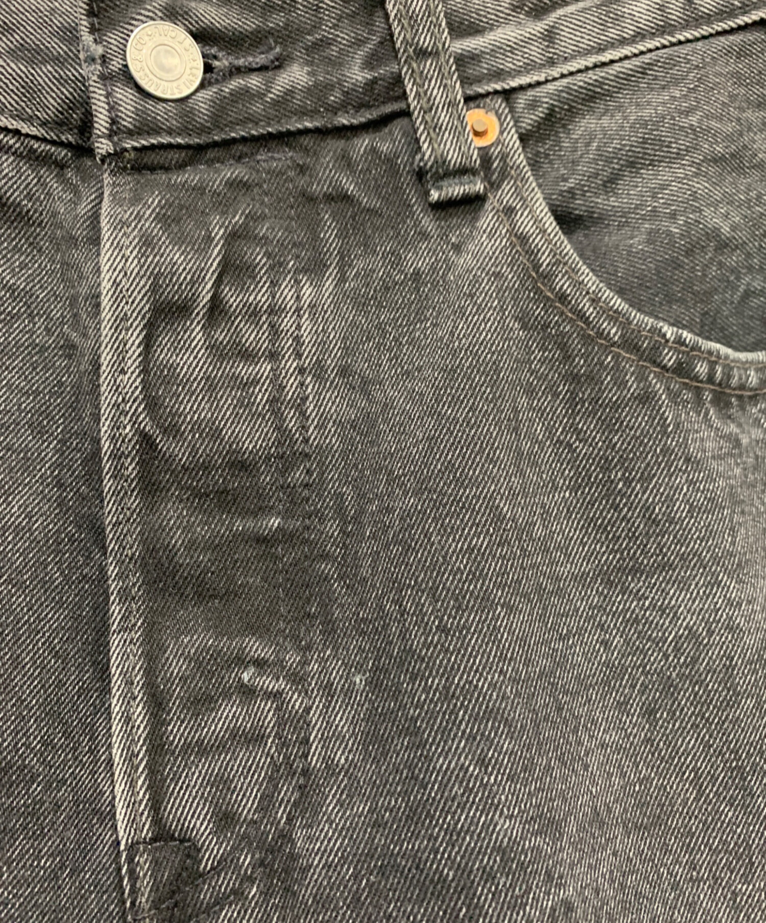 中古・古着通販】LEVI'S (リーバイス) LEVI'S BLACK DENIME BEAMS