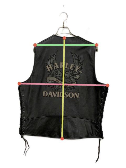 中古・古着通販】HARLEY-DAVIDSON (ハーレーダビッドソン) レザー