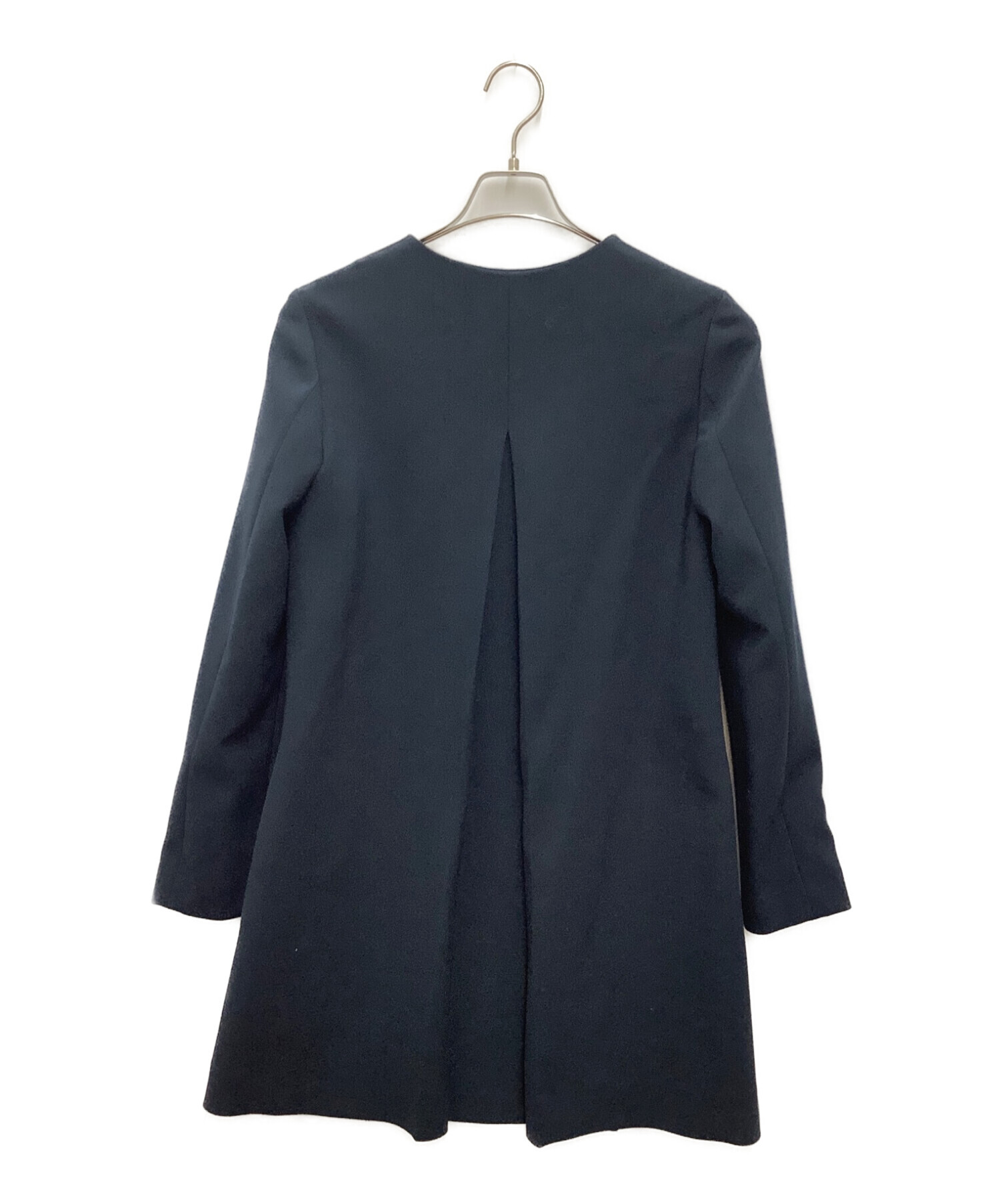 ヨーコチャンノーカラーコート ヨーコチャン ノーカラーコート ウール