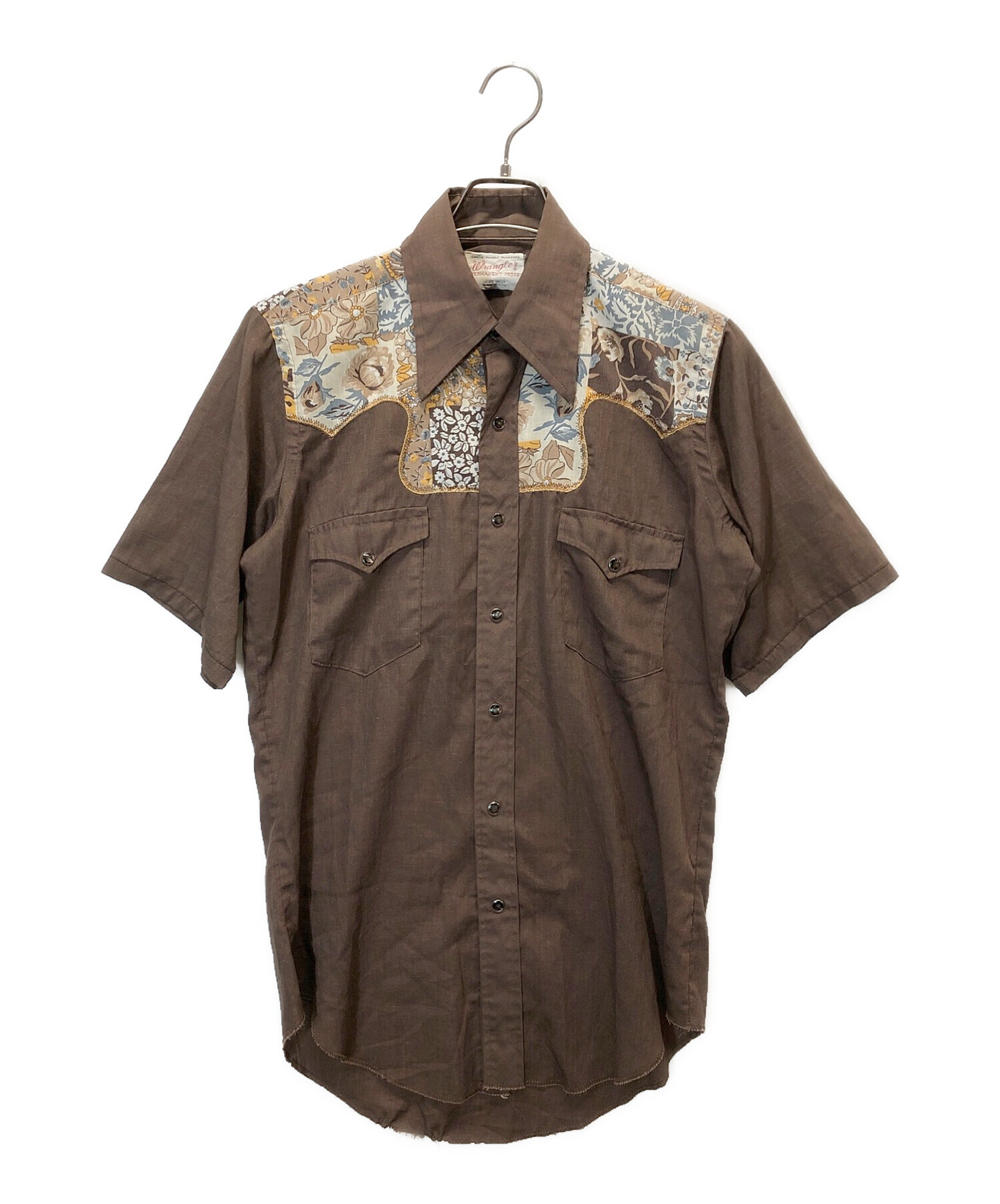中古・古着通販】Wrangler (ラングラー) 半袖ウエスタンシャツ 