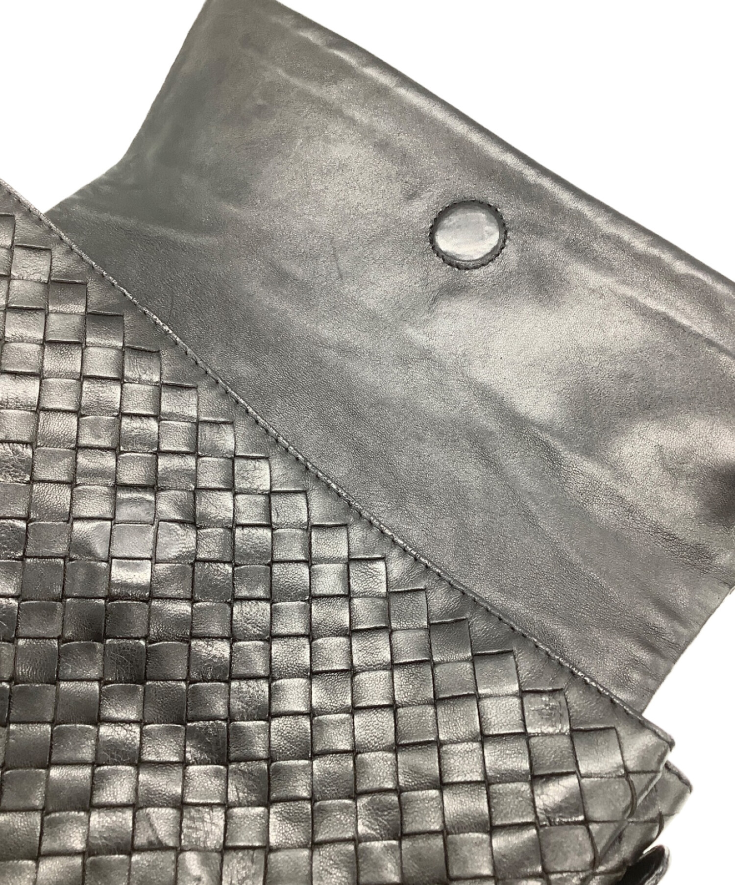 中古・古着通販】BOTTEGA VENETA (ボッテガベネタ) フラップショルダー