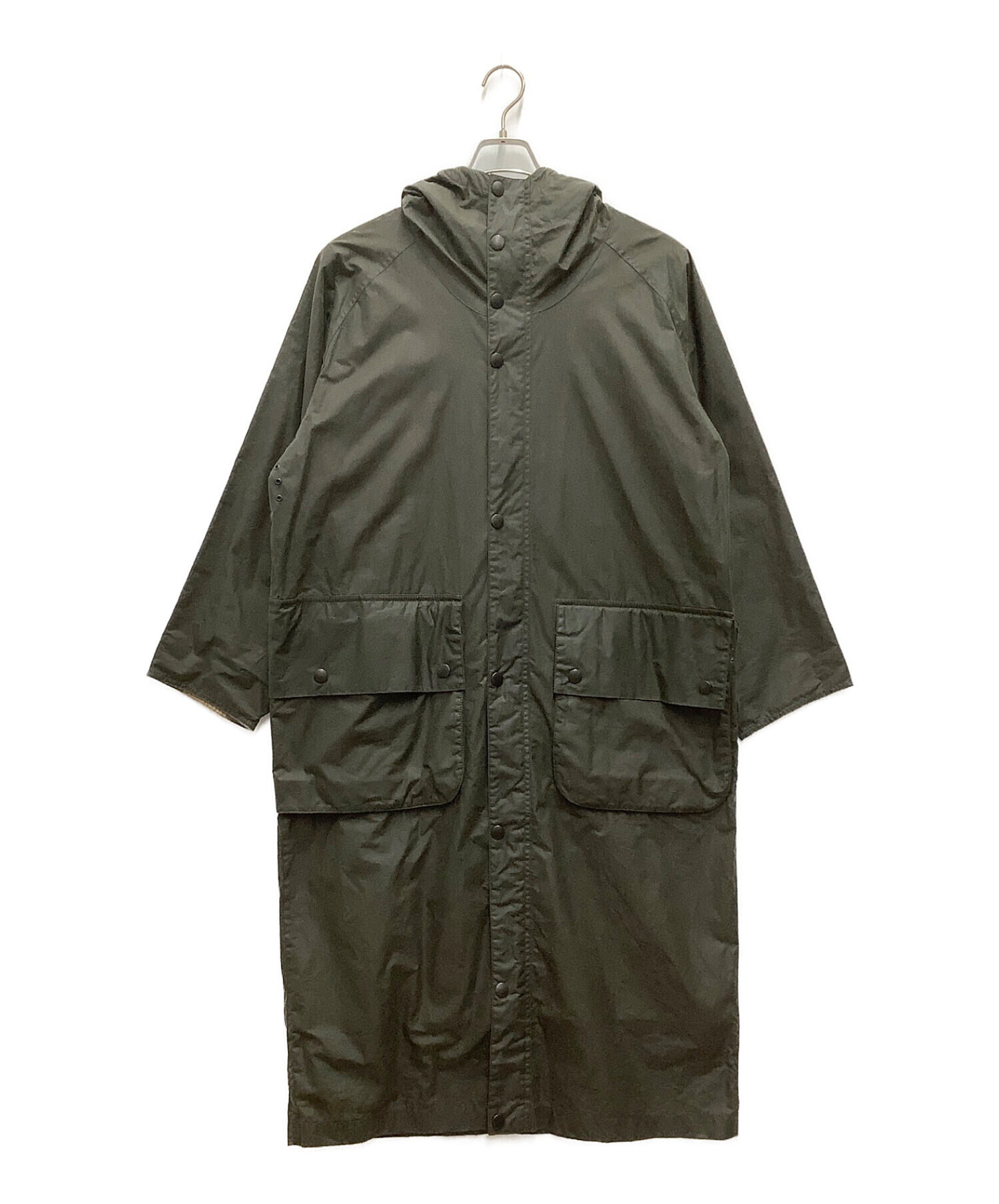 中古・古着通販】Barbour (バブアー) LONG HIKING COAT オリーブ