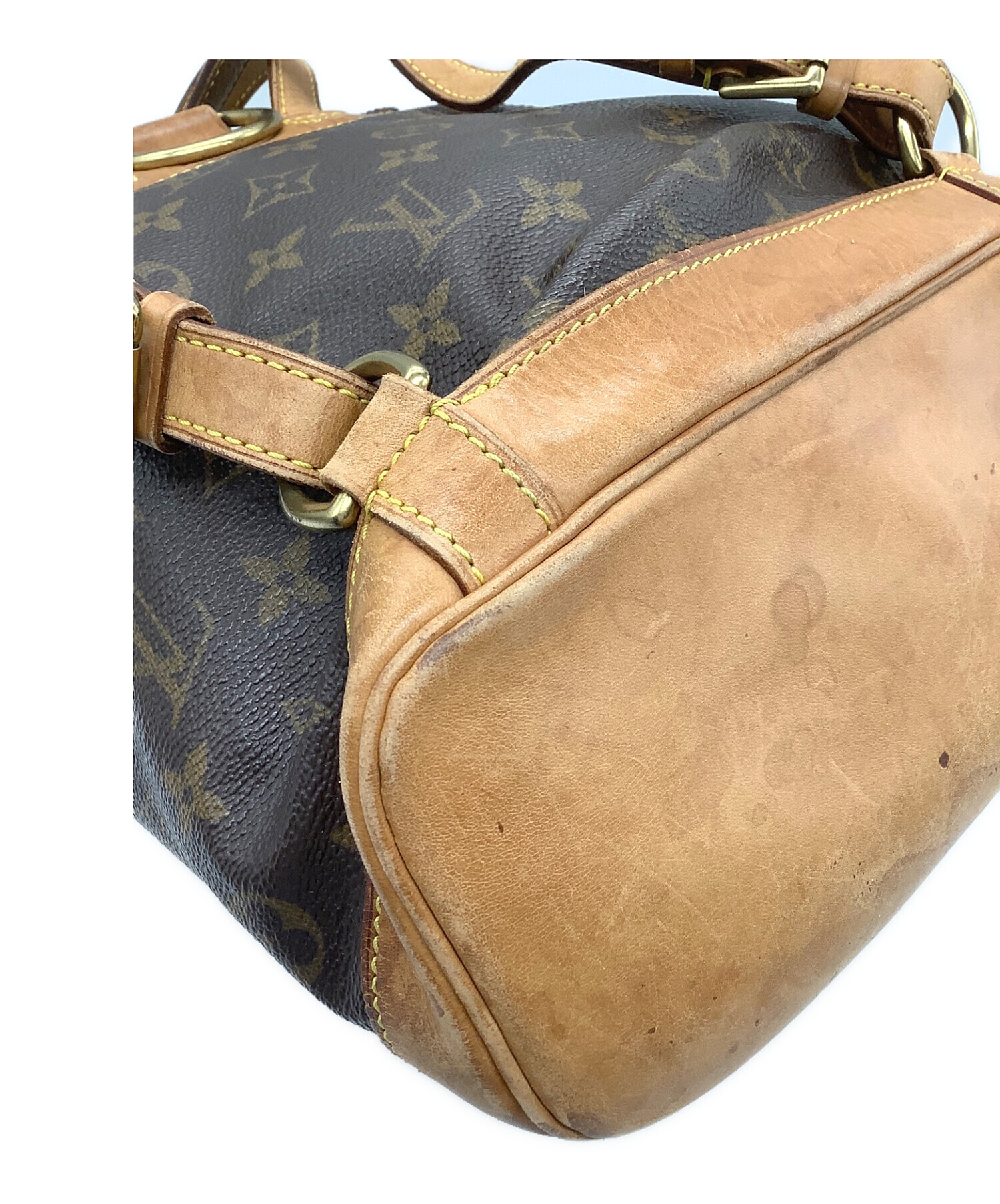 中古・古着通販】LOUIS VUITTON (ルイ ヴィトン) モンスリMM ブラウン