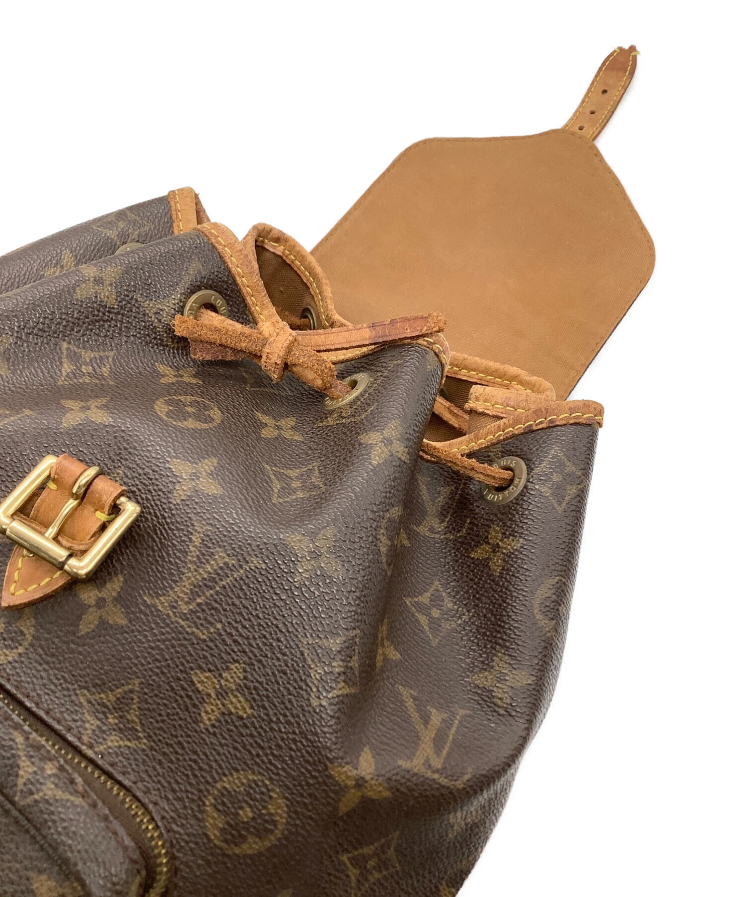 中古・古着通販】LOUIS VUITTON (ルイ ヴィトン) モンスリMM ブラウン