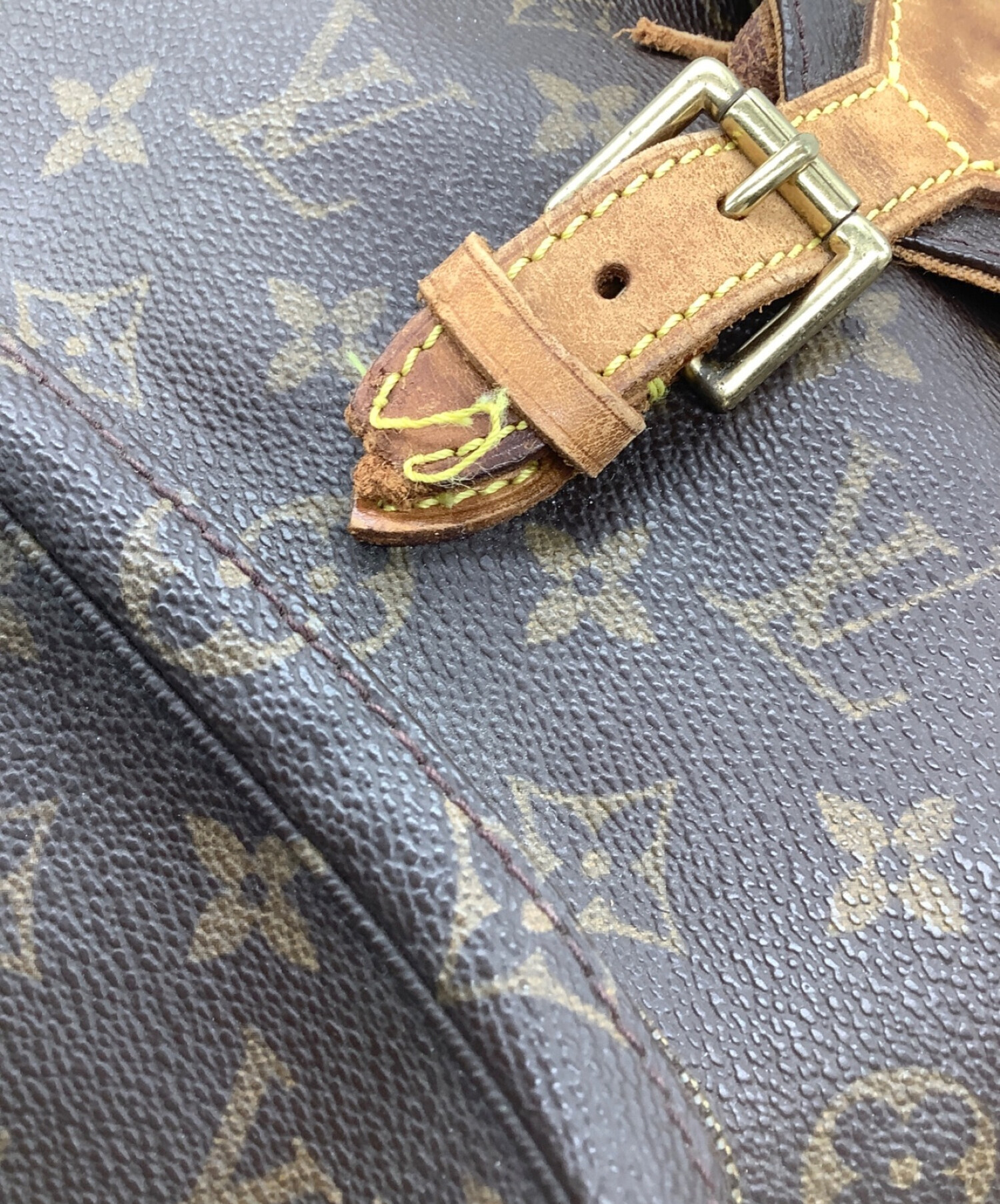 中古・古着通販】LOUIS VUITTON (ルイ ヴィトン) モンスリMM ブラウン