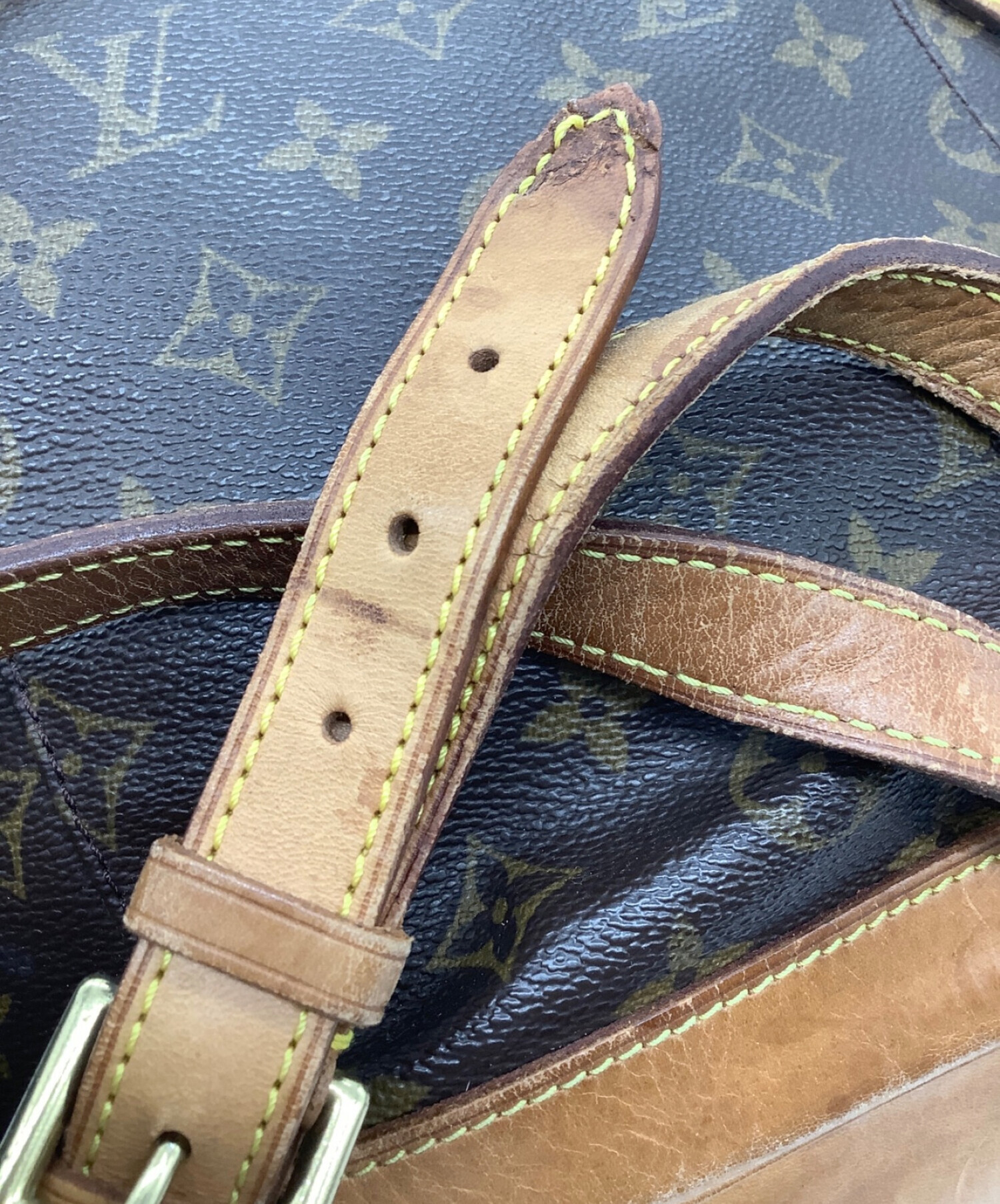 中古・古着通販】LOUIS VUITTON (ルイ ヴィトン) モンスリMM ブラウン