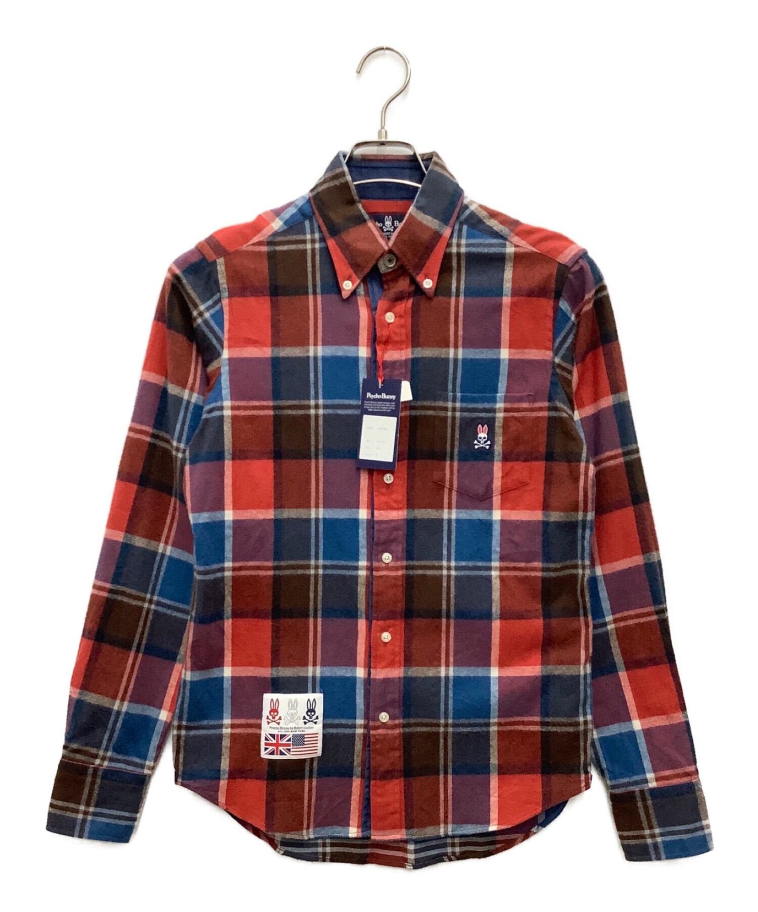 ブランド古着】【Psycho Bunny×The DUFFER of ST.GEORGE（サイコバニー）コラボ】ボタンダウンシャツ（シャツ/ブラウス）｜Psycho  Bunny（サイコバニー）のファッション通販 - ZOZOUSED PsychoBunny Duffer コラボシャツ(S) Psycho Bunny DUFFER コラボ　シャツ　チェック