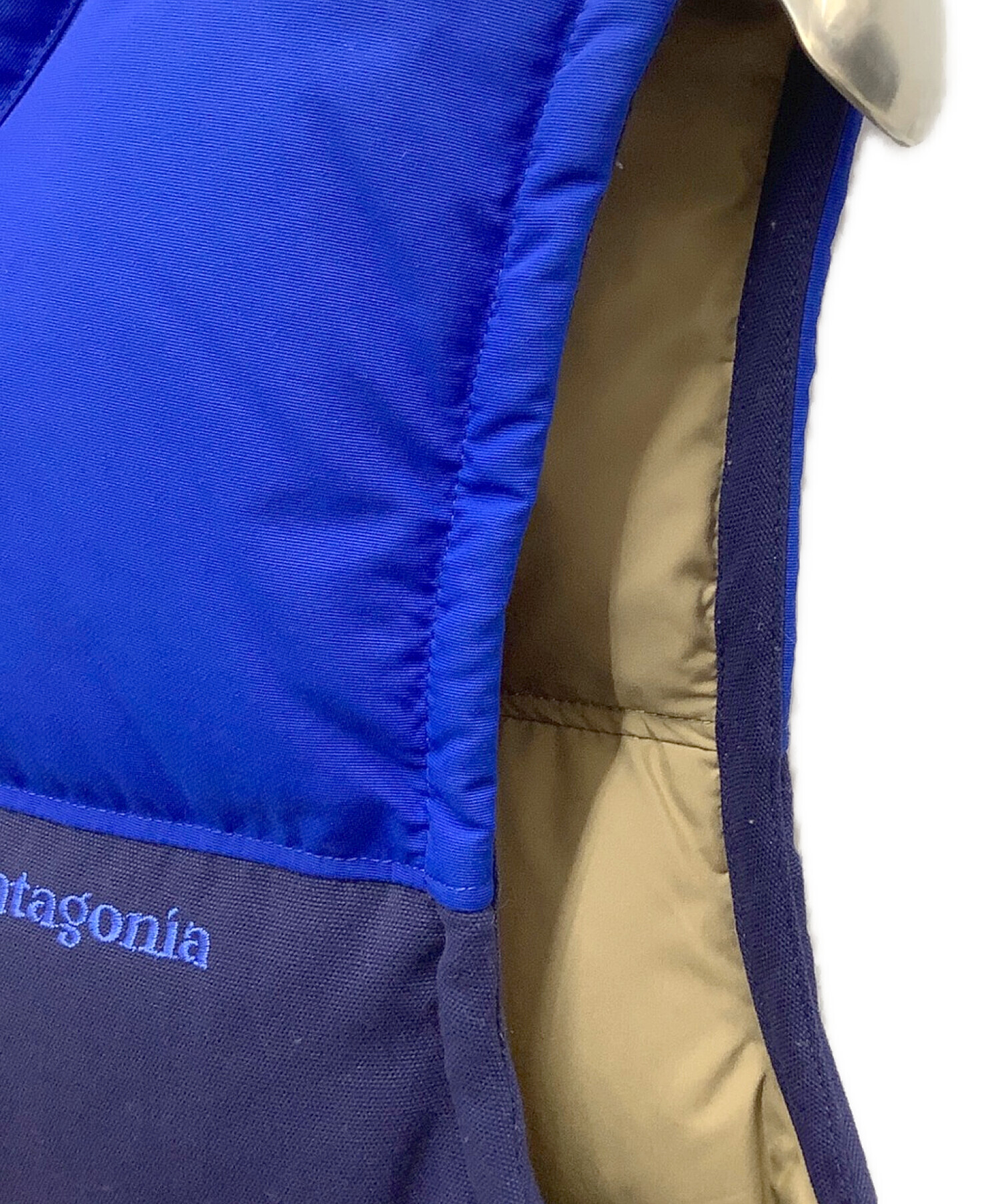 中古・古着通販】Patagonia (パタゴニア) BIVY DOWN VEST ブルー