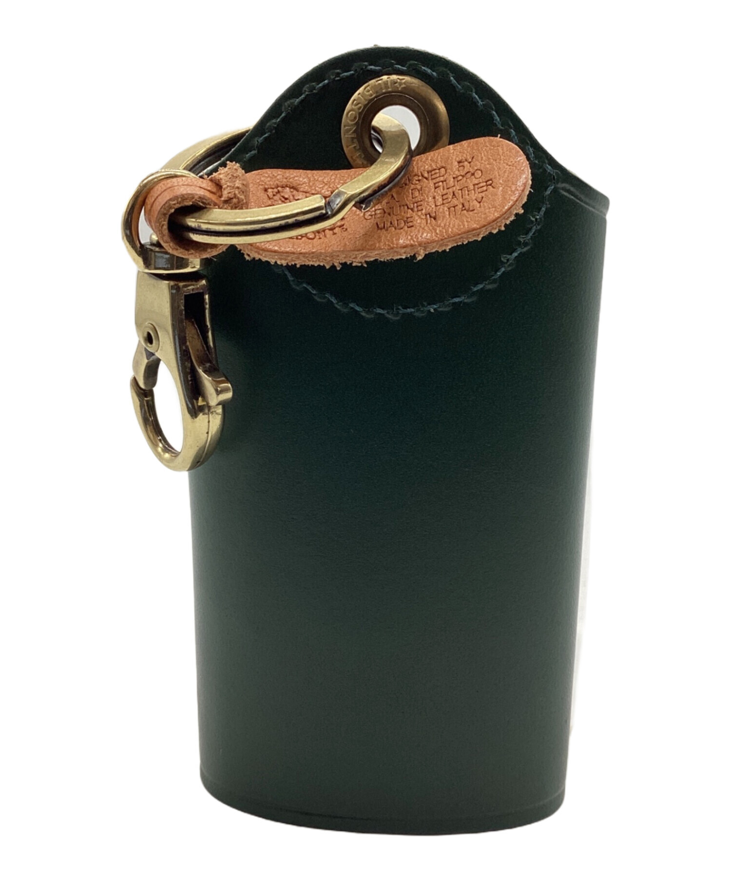 【IL BISONTE】キーケース（未使用） イルビゾンテ キーケース キーリング メンズ IL BISONTE 中古