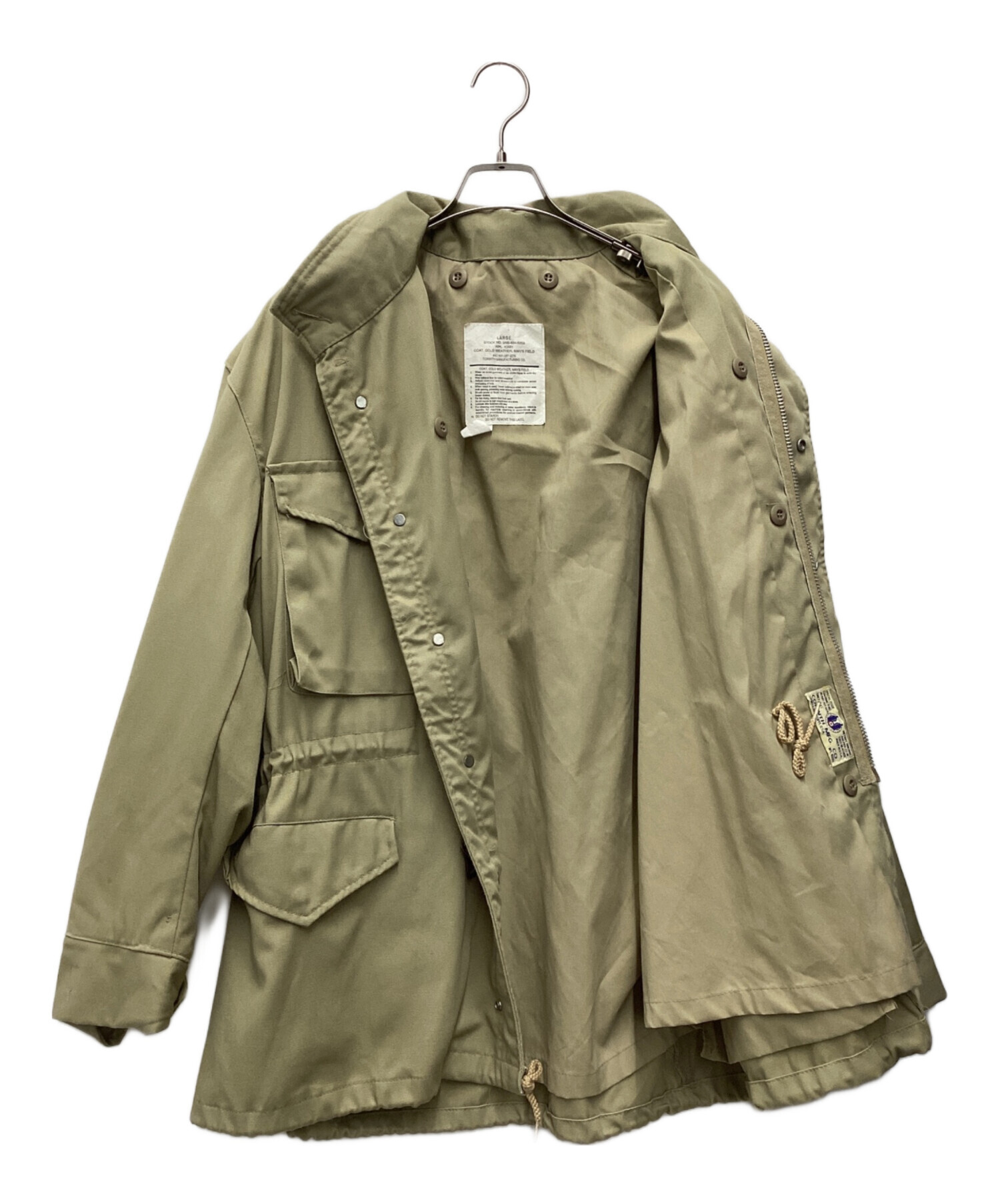 中古・古着通販】CORINTH (コリンス) M65ジャケット USA製 ベージュ