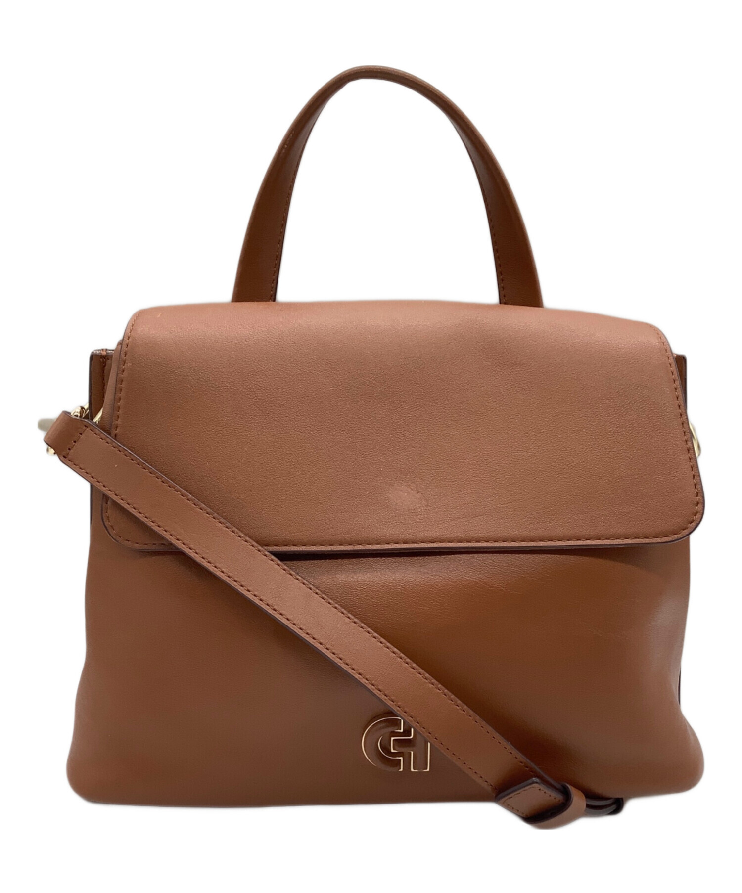 中古・古着通販】COLE HAAN (コールハーン) 2WAYバッグ ブラウン