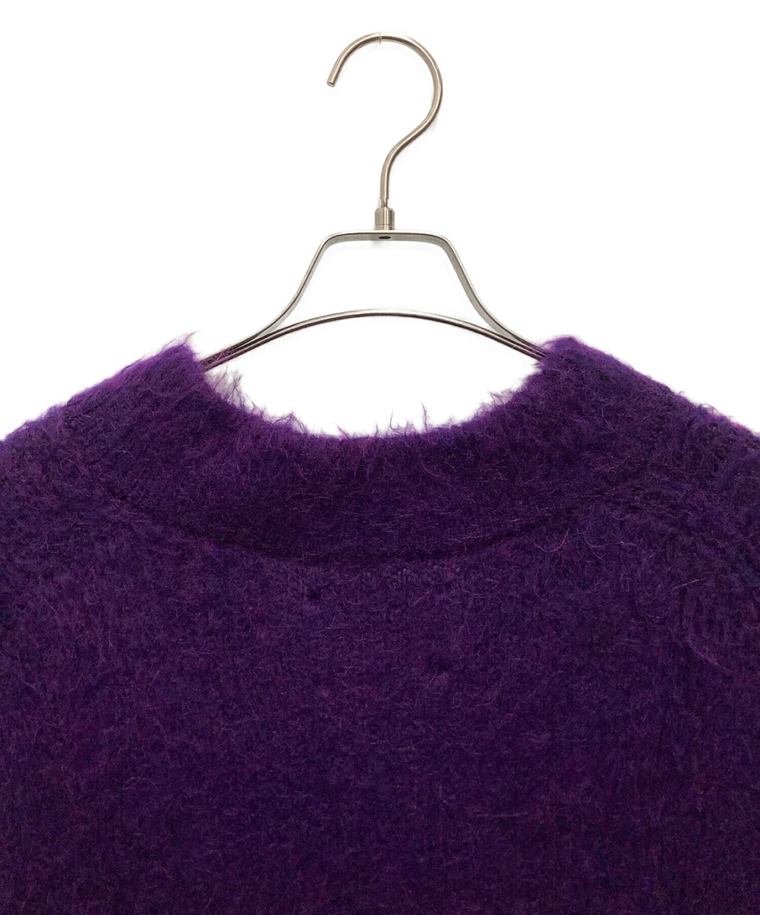 MAISON バイカラーグラデーションシャギープライムオーバーVネック