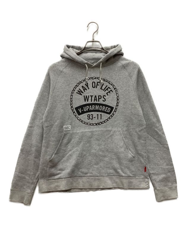 中古・古着通販】WTAPS (ダブルタップス) パーカー ライトグレー