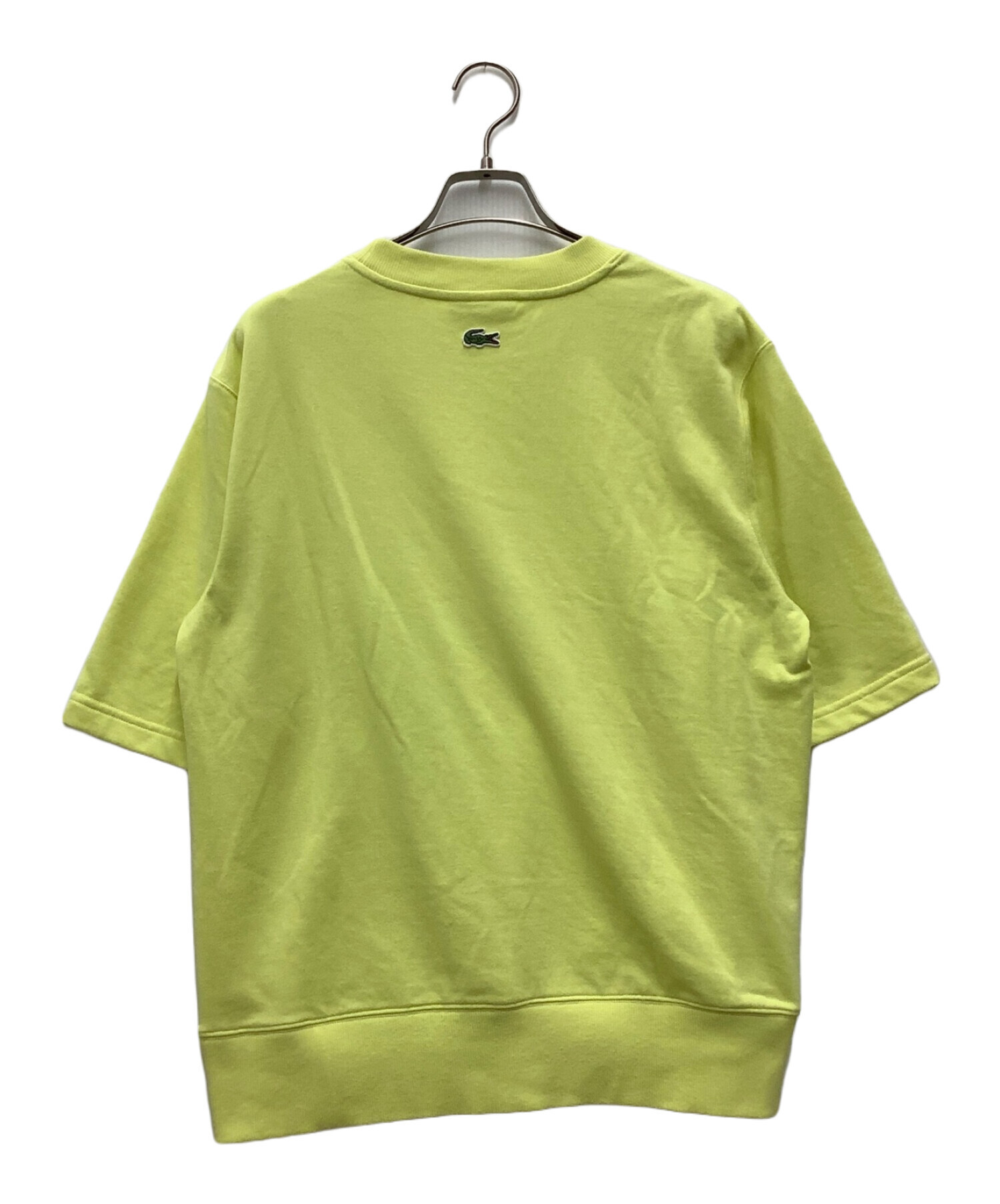 ラコステ　オーバーサイズクロックエンブレムスウェットTシャツ LACOSTE｜オーバーサイズクロックエンブレム 半袖スウェット | Rakuten