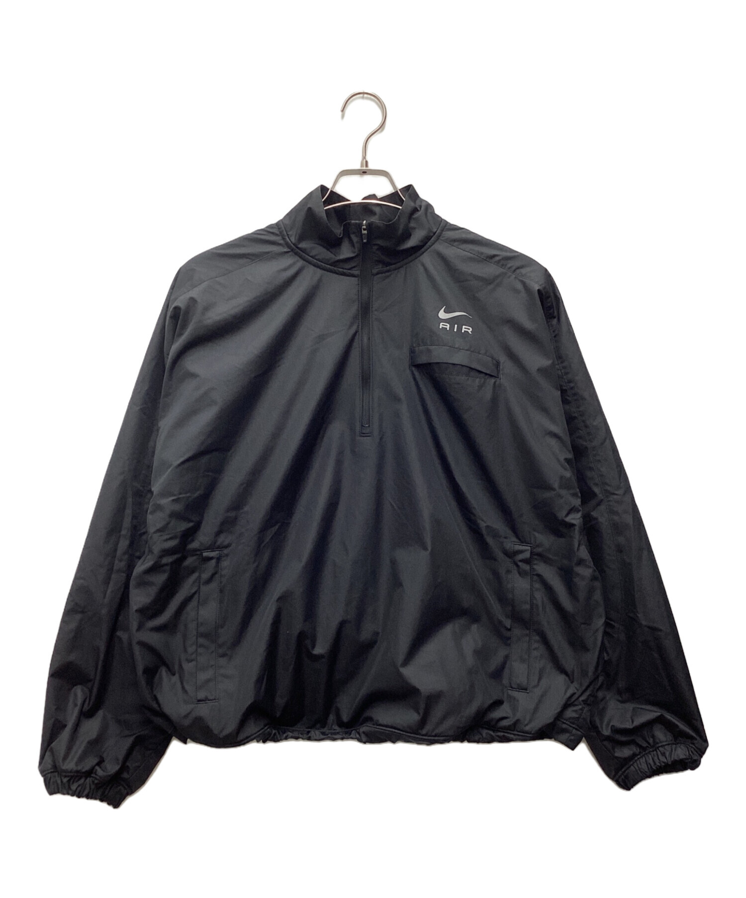 中古・古着通販】NIKE (ナイキ) ハーフジップジャケット ブラック 