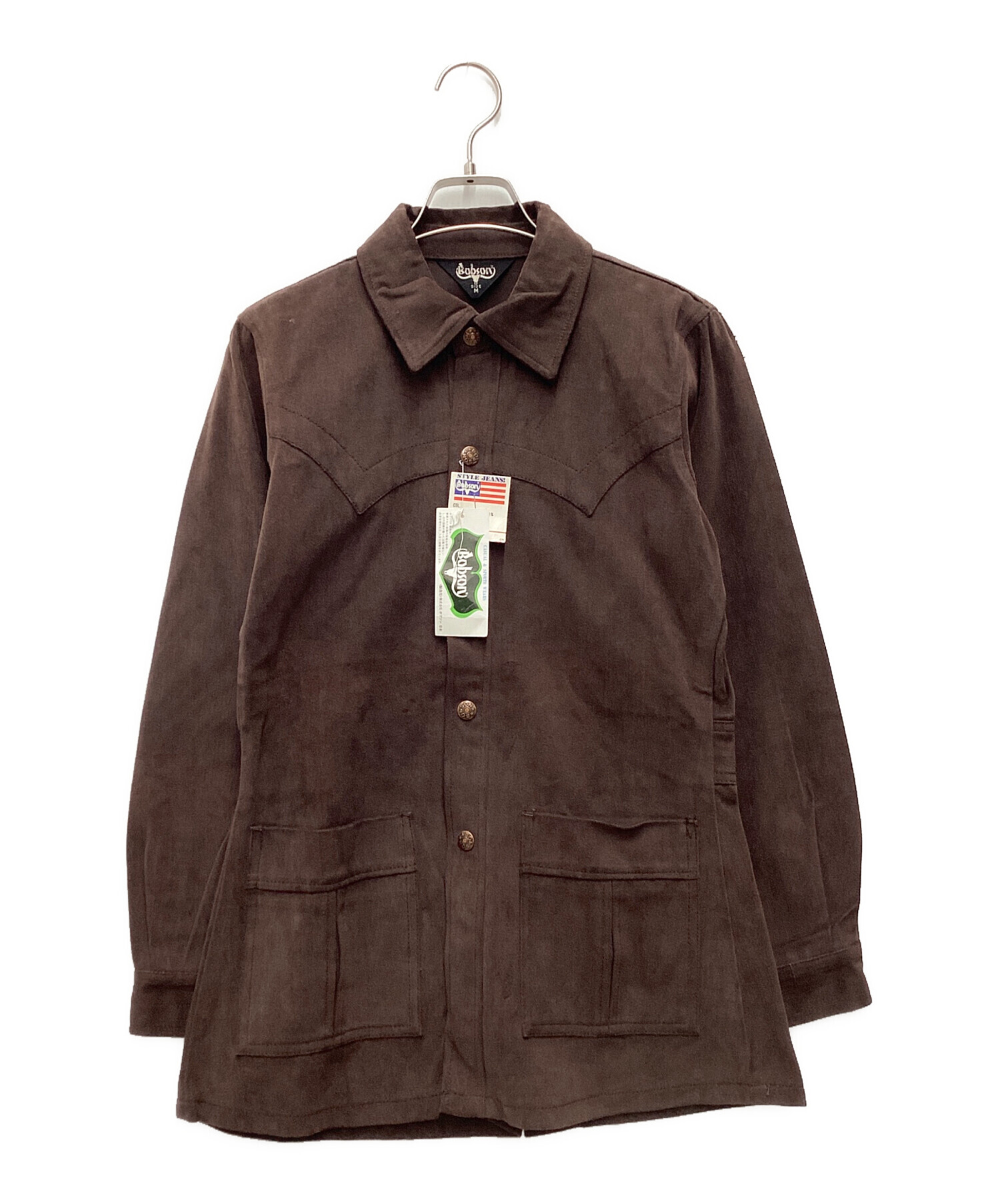 中古・古着通販】BOBSON (ボブソン) スウェードジャケット 三角タグ