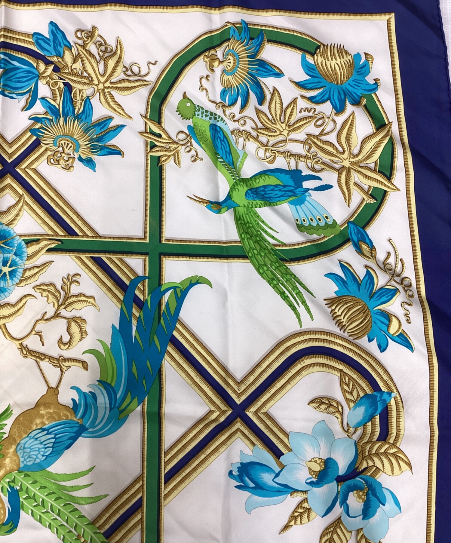 中古・古着通販】HERMES (エルメス) Carailes シルクスカーフ カレ90