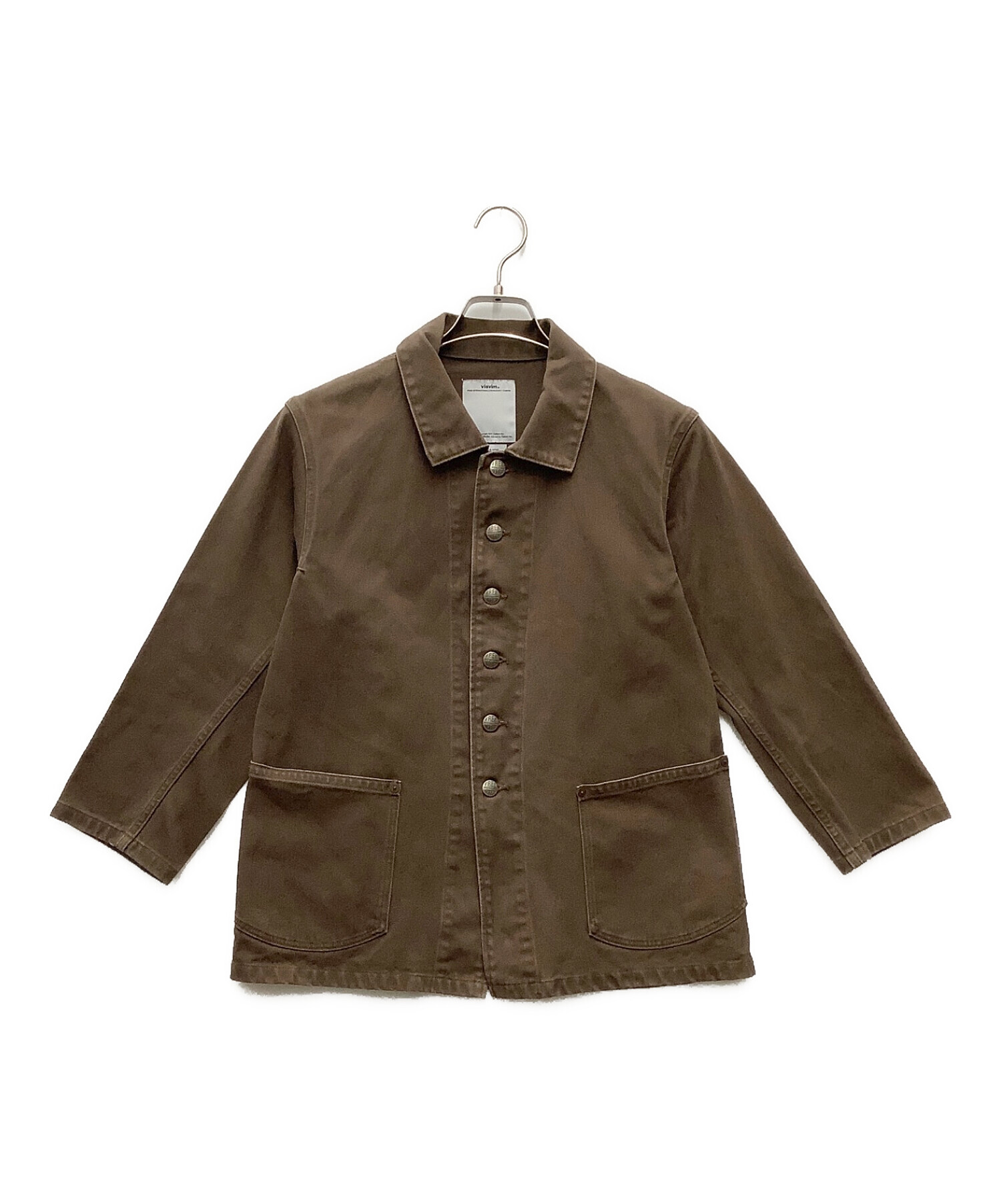 ジャケット・アウター VISVIM 17ss HIHGLAND KNIT BUCKY COVERALL 中古・古着通販】VISVIM (ビズビム) 17SS BUCKY COVERALL ブラウン