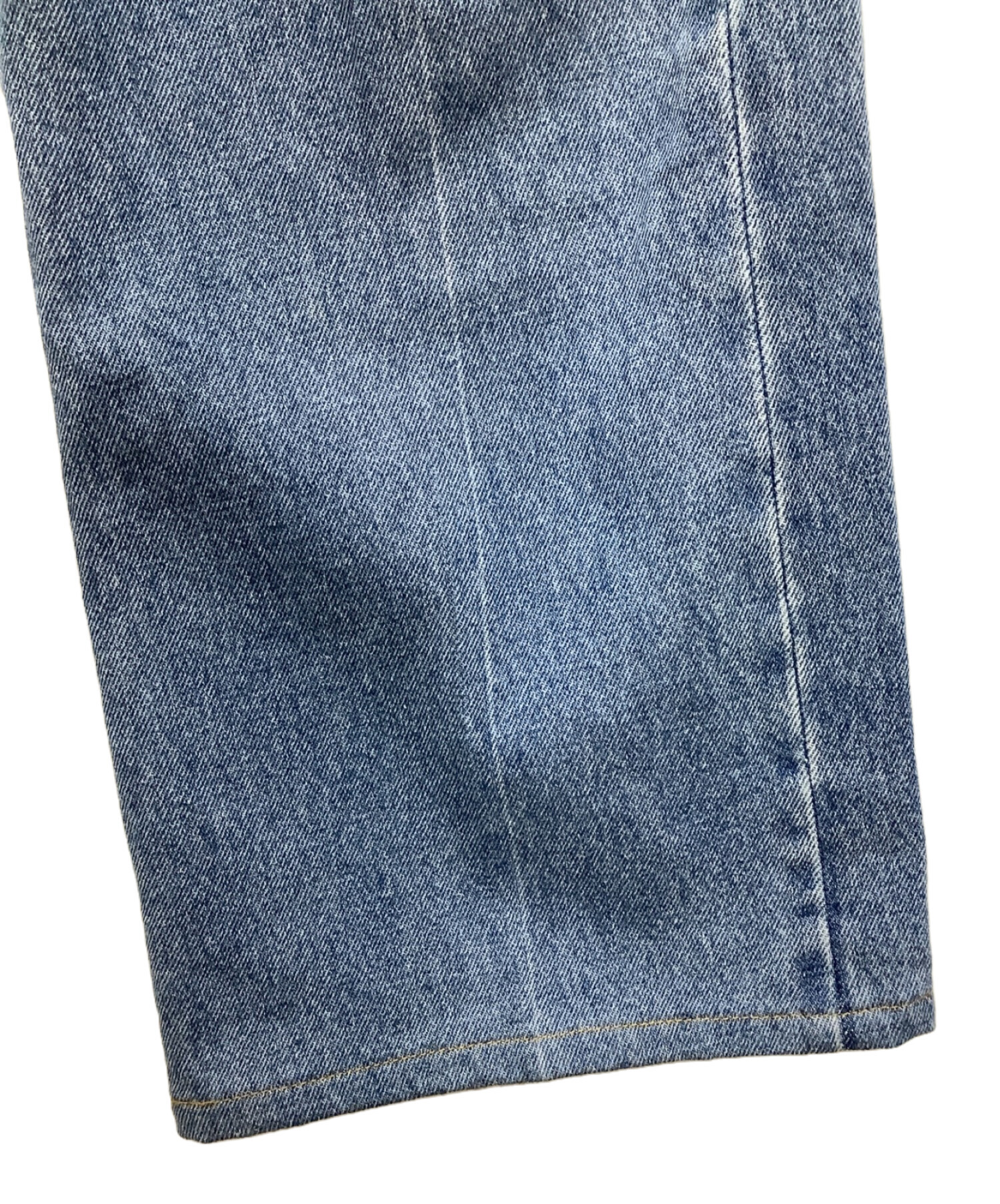 中古・古着通販】TOGA PULLA (トーガ プルラ) DENIM TAPE PRINT PANTS 