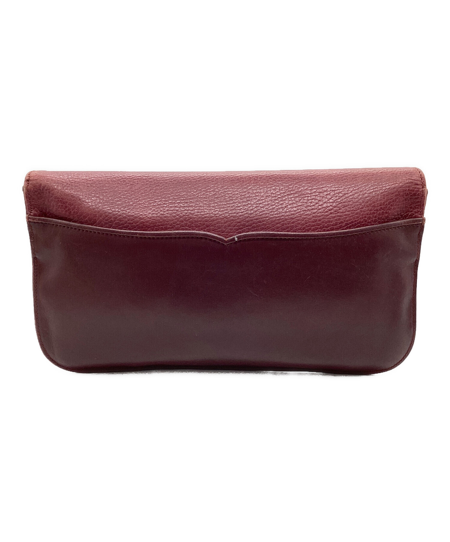新品未使用 カルティエ Cartier レッド クラッチバッグ 中古・古着通販】Cartier (カルティエ) クラッチバッグ ワインレッド