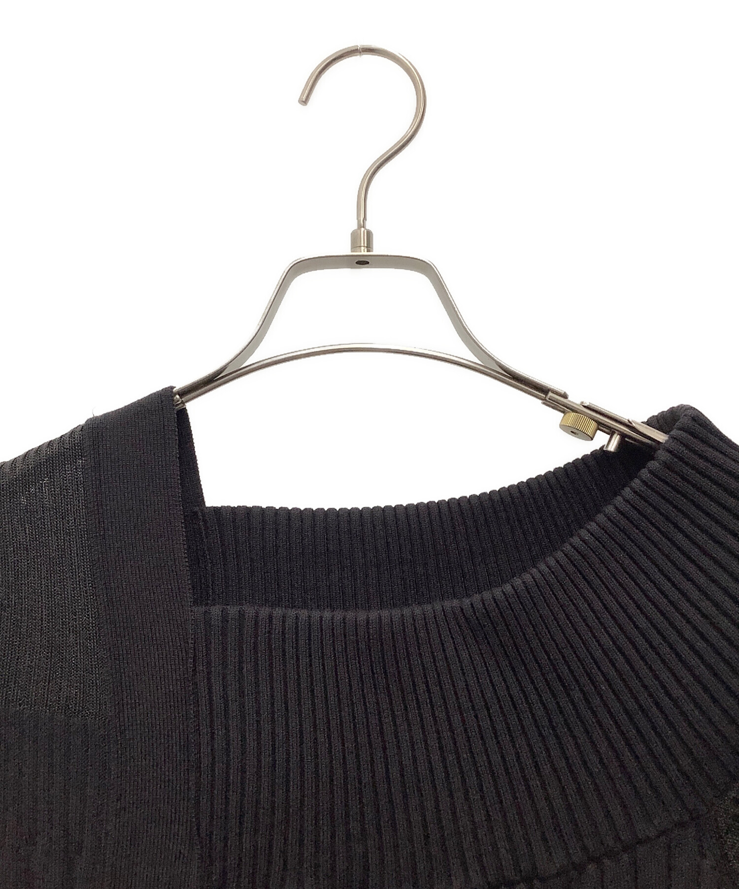 中古・古着通販】Snidel (スナイデル) シアーブロッキングニットワンピ 