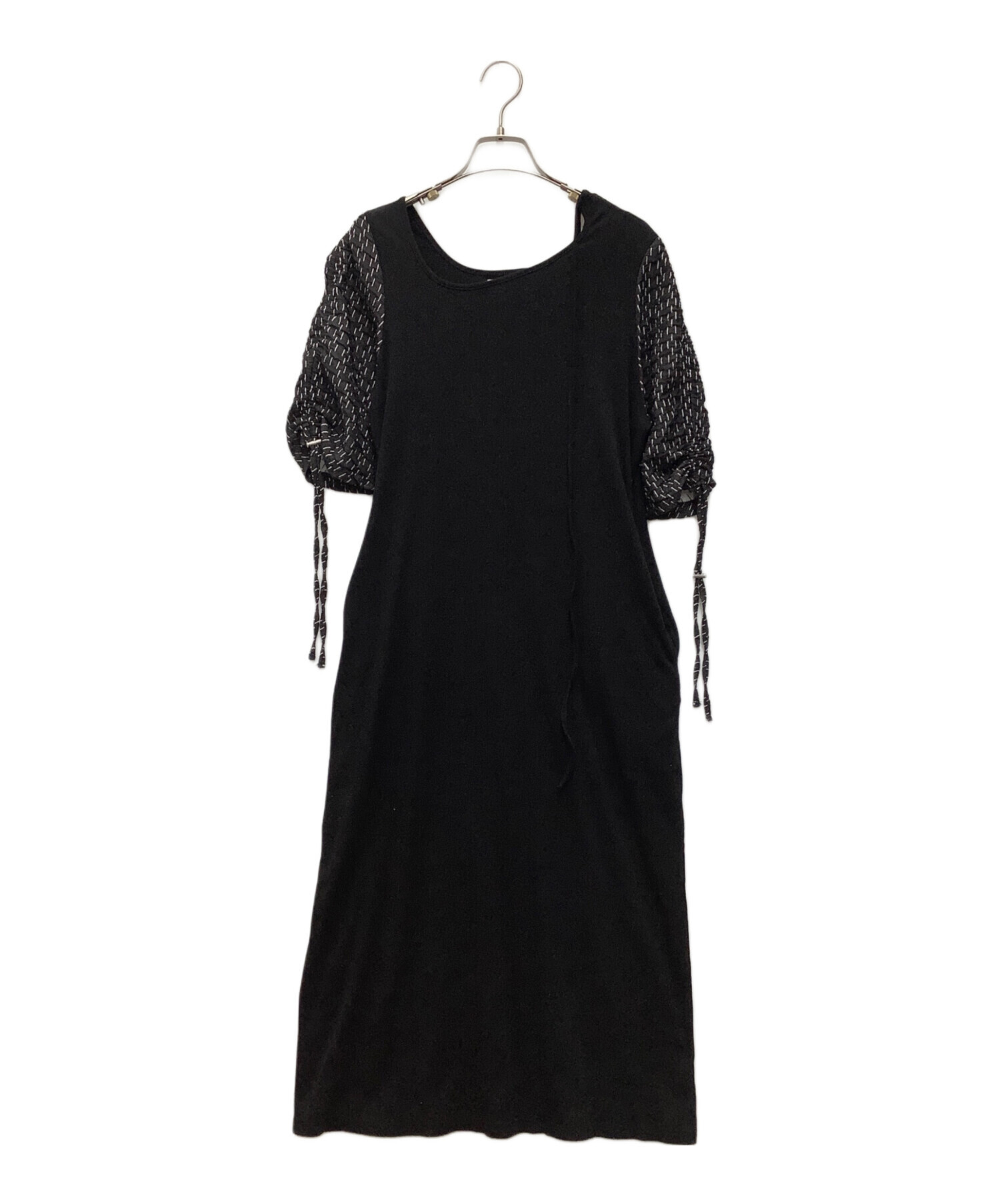 中古・古着通販】sahara (サハラ) gather choker dress ブラック 