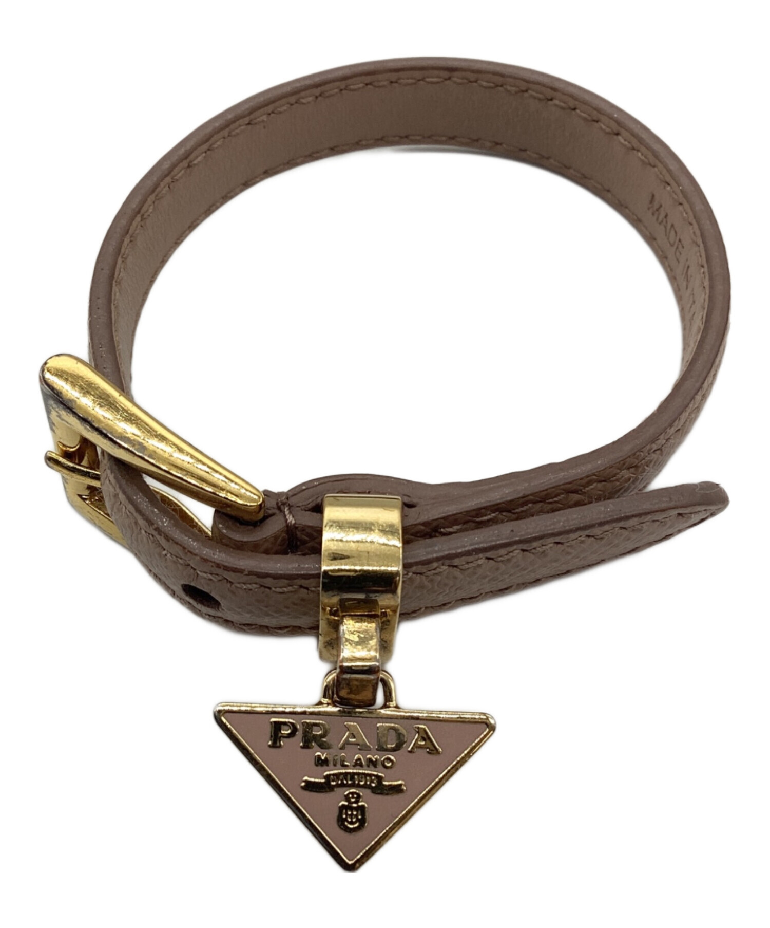 中古・古着通販】PRADA (プラダ) ブレスレット ベージュ｜ブランド