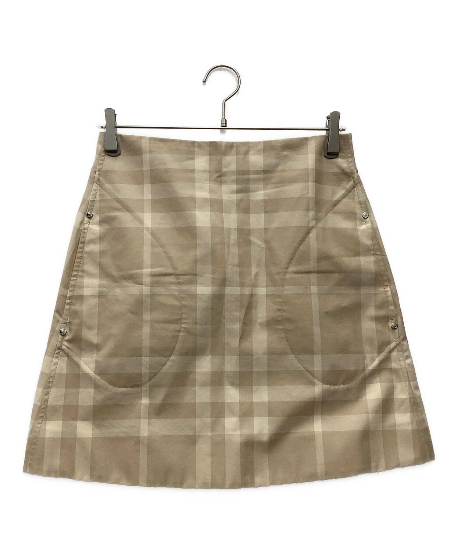 中古・古着通販】BURBERRY (バーバリー) チェックAラインスカート