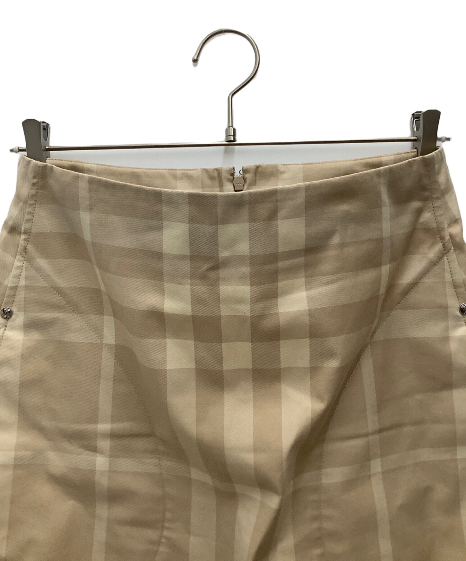 中古・古着通販】BURBERRY (バーバリー) チェックAラインスカート