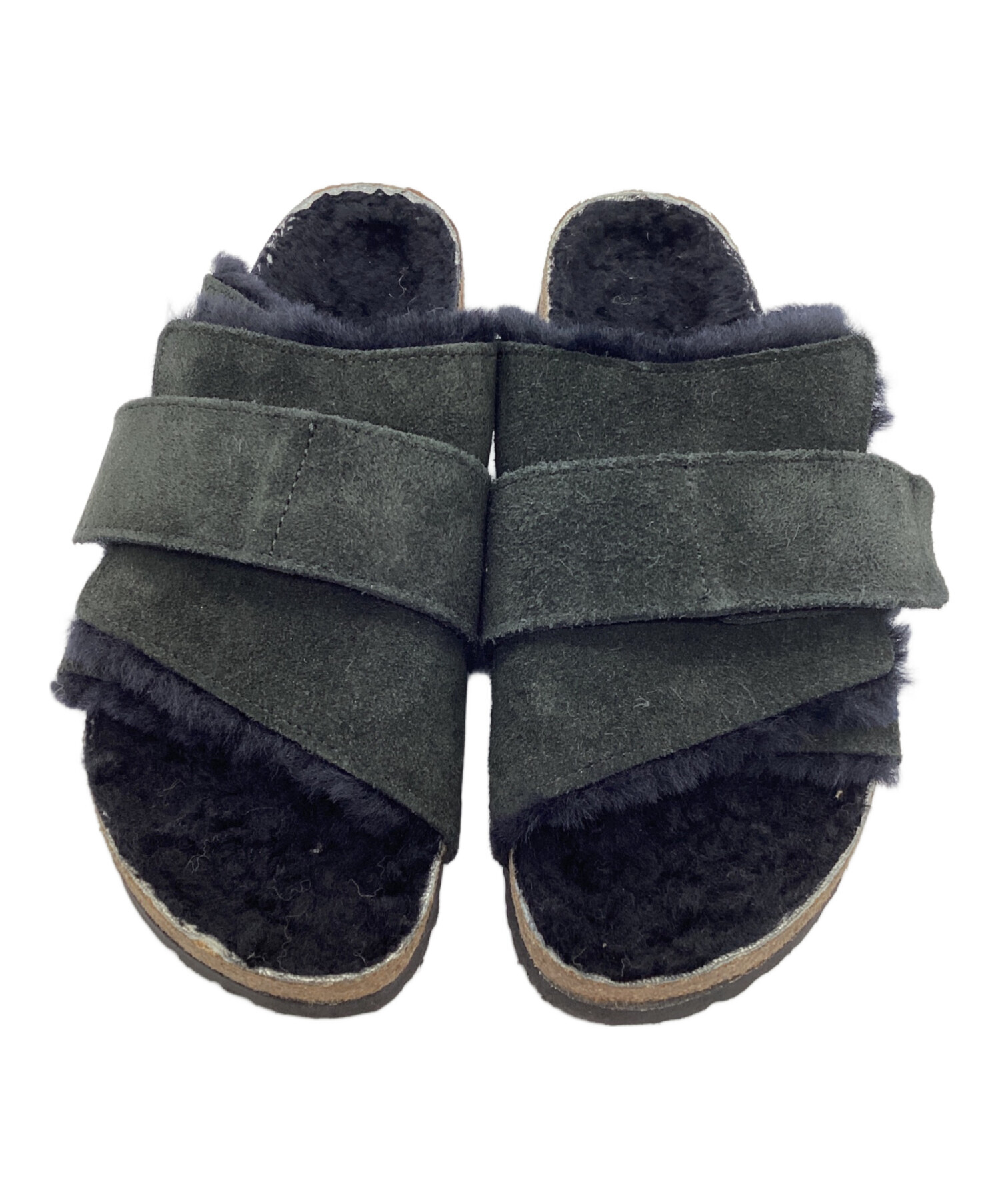 ビルケンシュトック Kyoto ボア ファー スウェード　42 中古・古着通販】BIRKENSTOCK (ビルケンシュトック) ボアサンダル