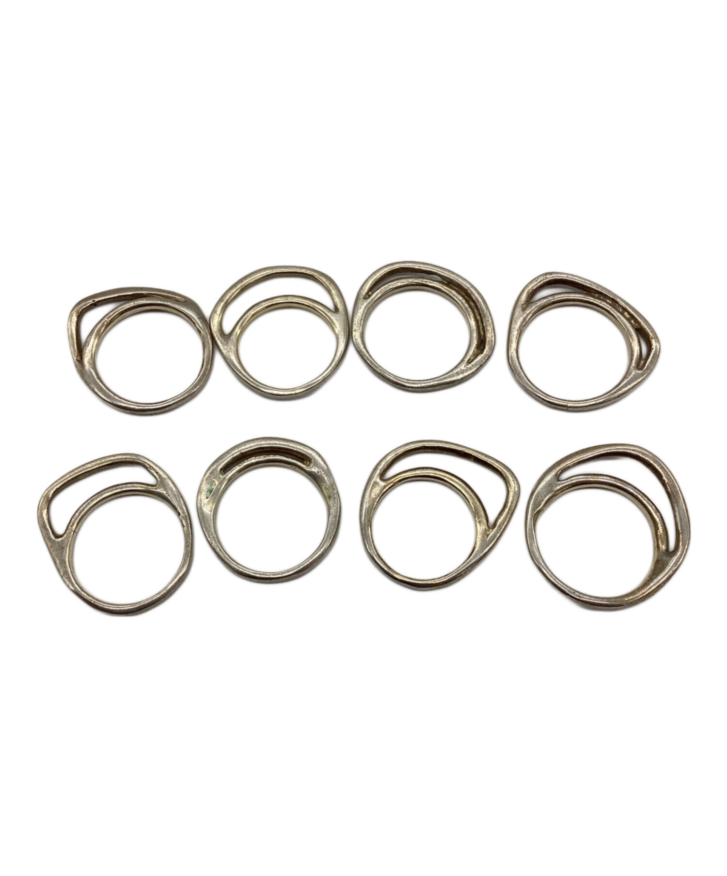 中古・古着通販】IOSSELLIANI (イオッセリアーニ) デザインリング 8連