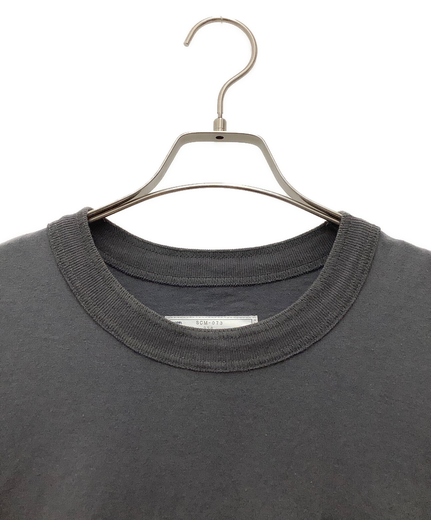 中古・古着通販】sacai (サカイ) s Cotton Jersey T-Shirt グレー